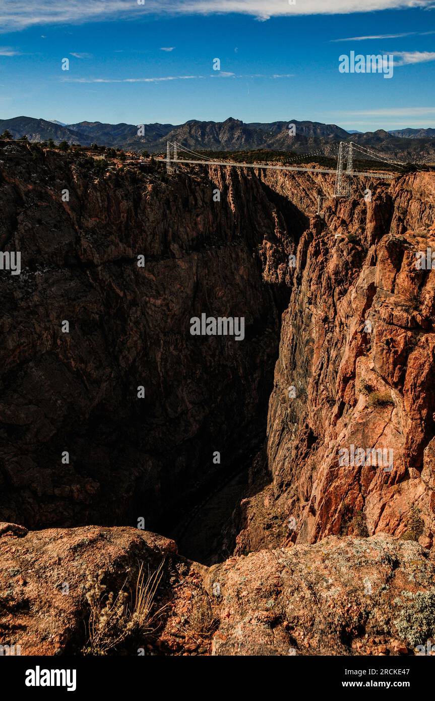 Parco Royal Gorge Bridge a Cañon, Colorado Foto Stock