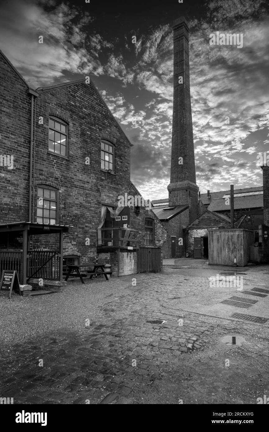 Middleport Pottery, Port Street, Burslem, Middleport, Stoke-on-Trent, Staffordshire, Inghilterra, Regno Unito Foto Stock