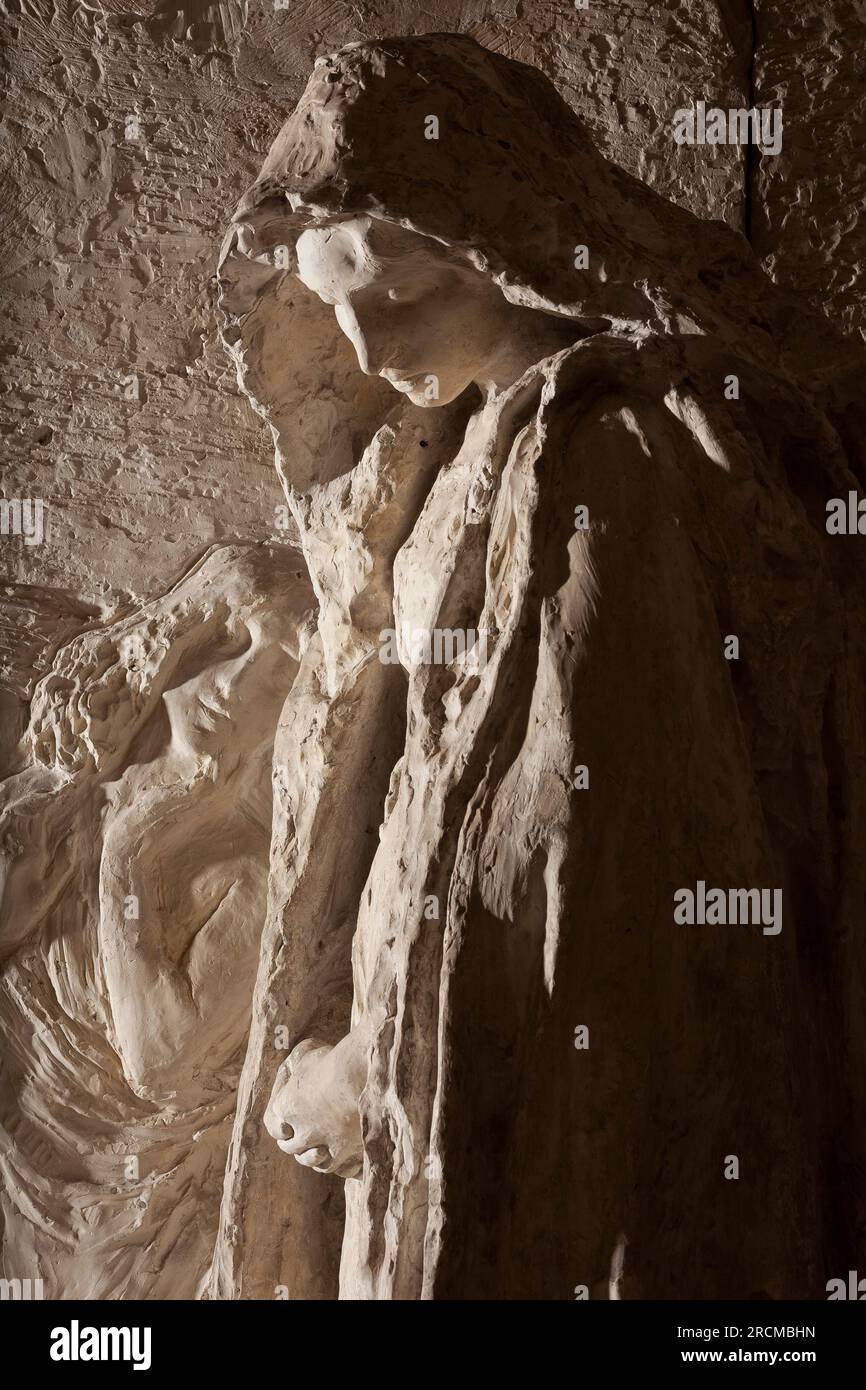 Casale Monferrato, Piemonte, Italia, il gipsothèque Leonardo Bistolfi Foto Stock