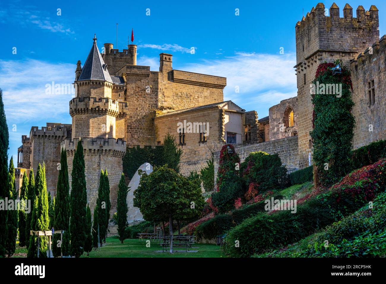 Olite Palacio real olite immagini e fotografie stock ad alta risoluzione - Alamy