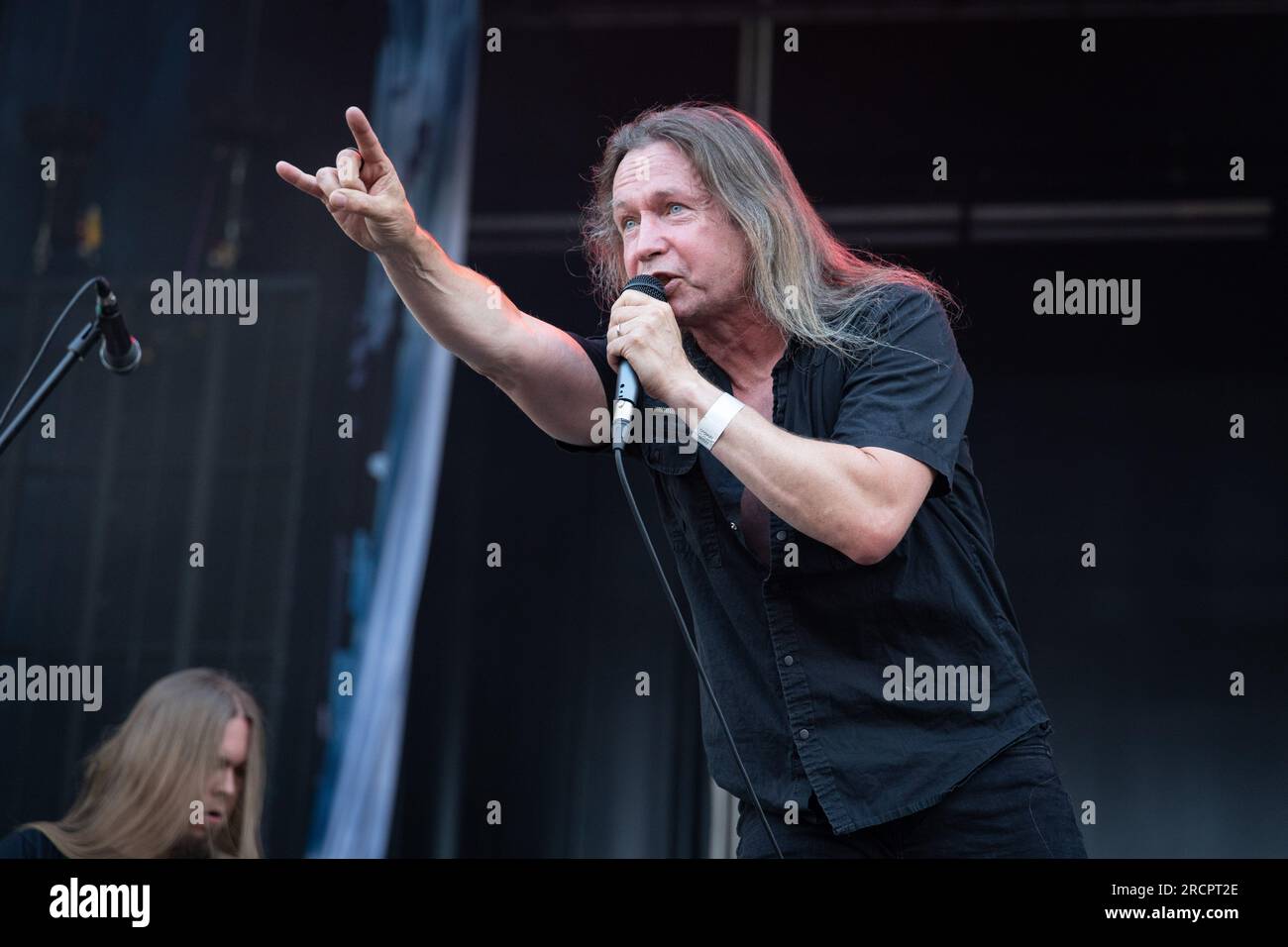 Stratovarius in concerto all'Ippodromo Snai San Siro di Milano. Foto di Davide Merli per www.rockon.it Foto Stock