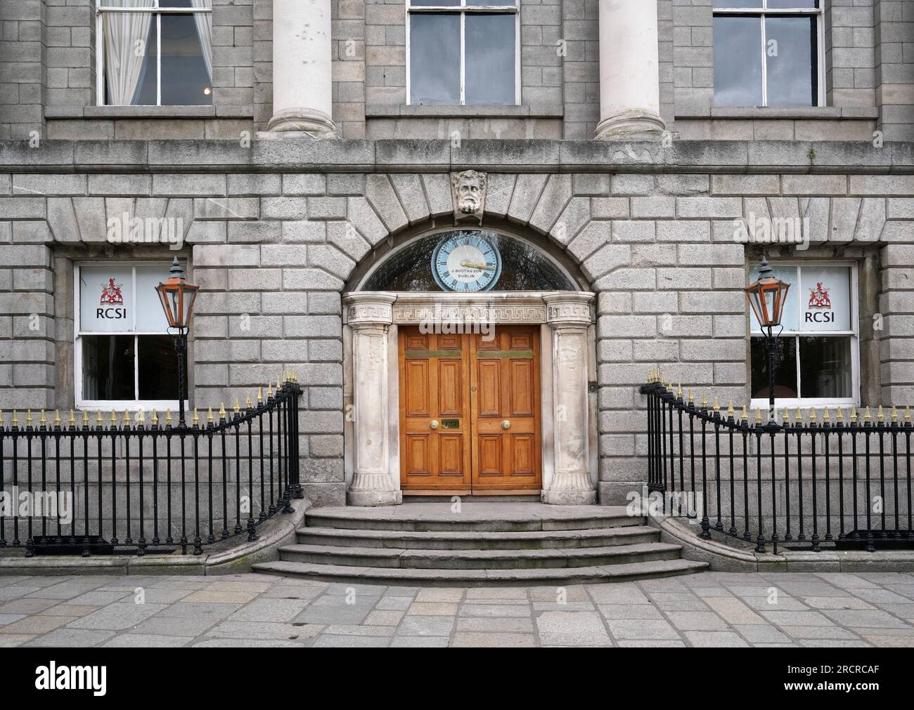 Il Royal College of Surgeons di Dublino è la principale scuola di medicina irlandese Foto Stock