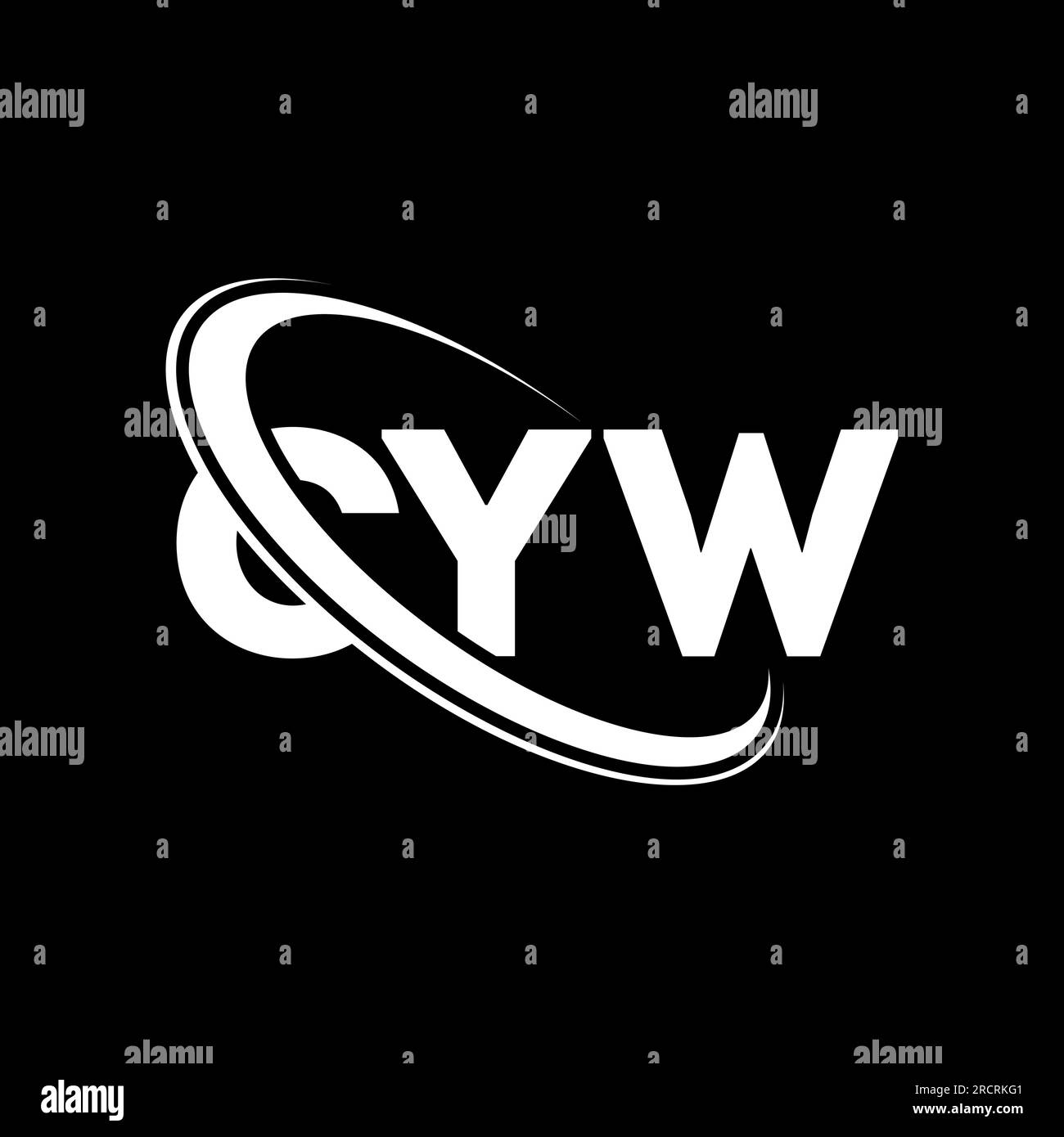 Logo del cerchio cyw Immagini Vettoriali Stock - Alamy