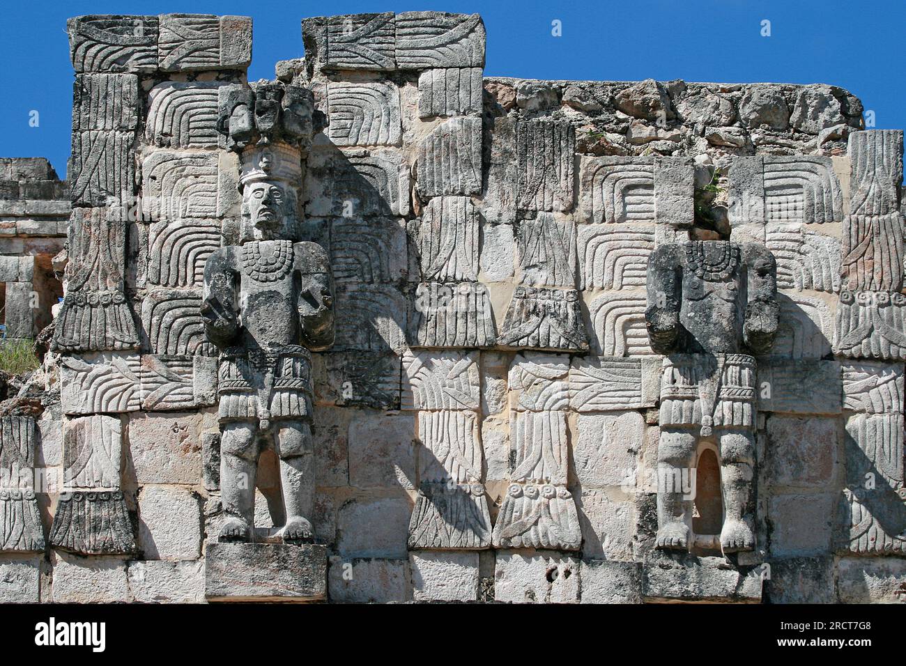 Kabah, regione di Puuc, sito archeologico Maya, penisola dello Yucatan, Messico Foto Stock