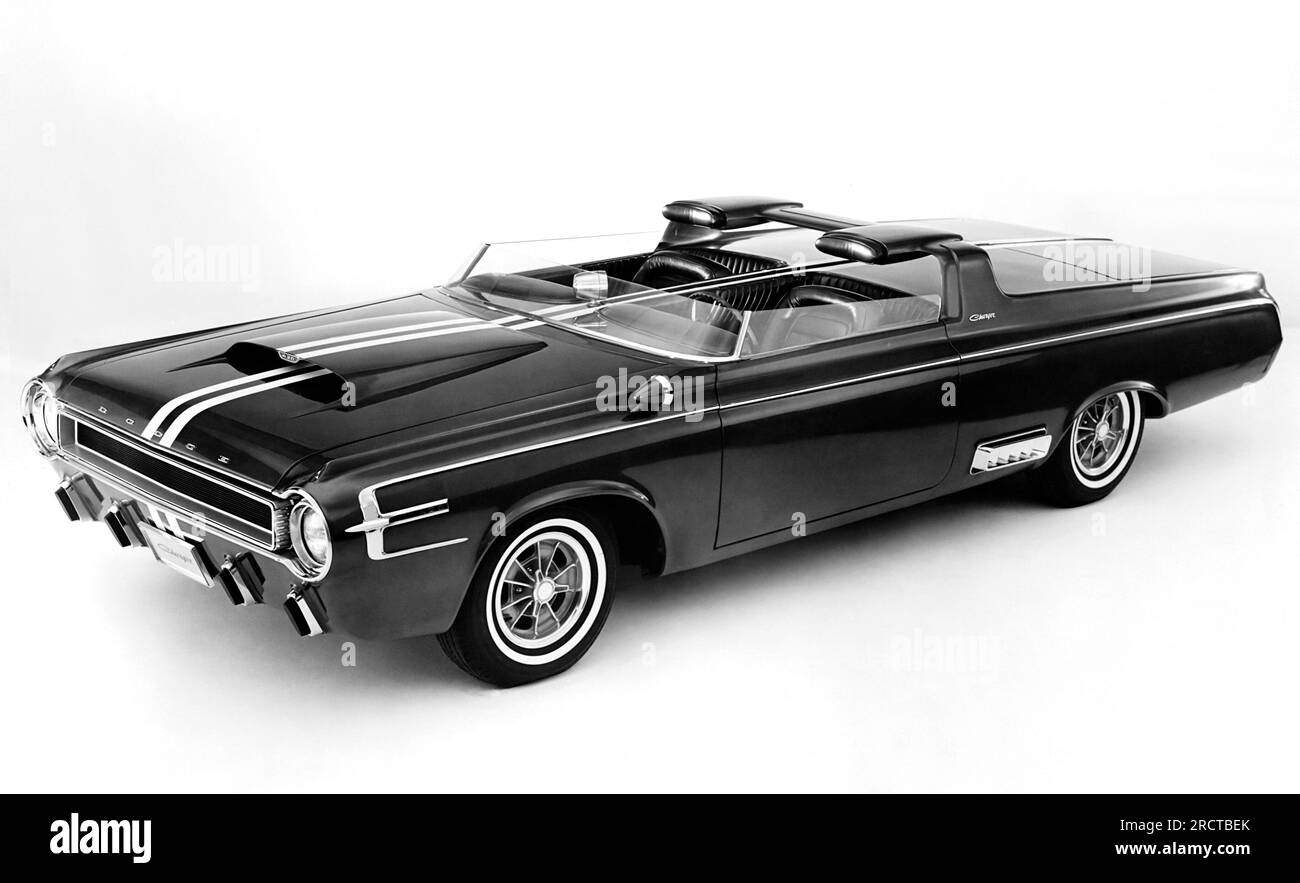 Detroit, Michigan: 1964 la prima Dodge Charger della Chrysler Corporation fu una concept car nel 1964. Foto Stock