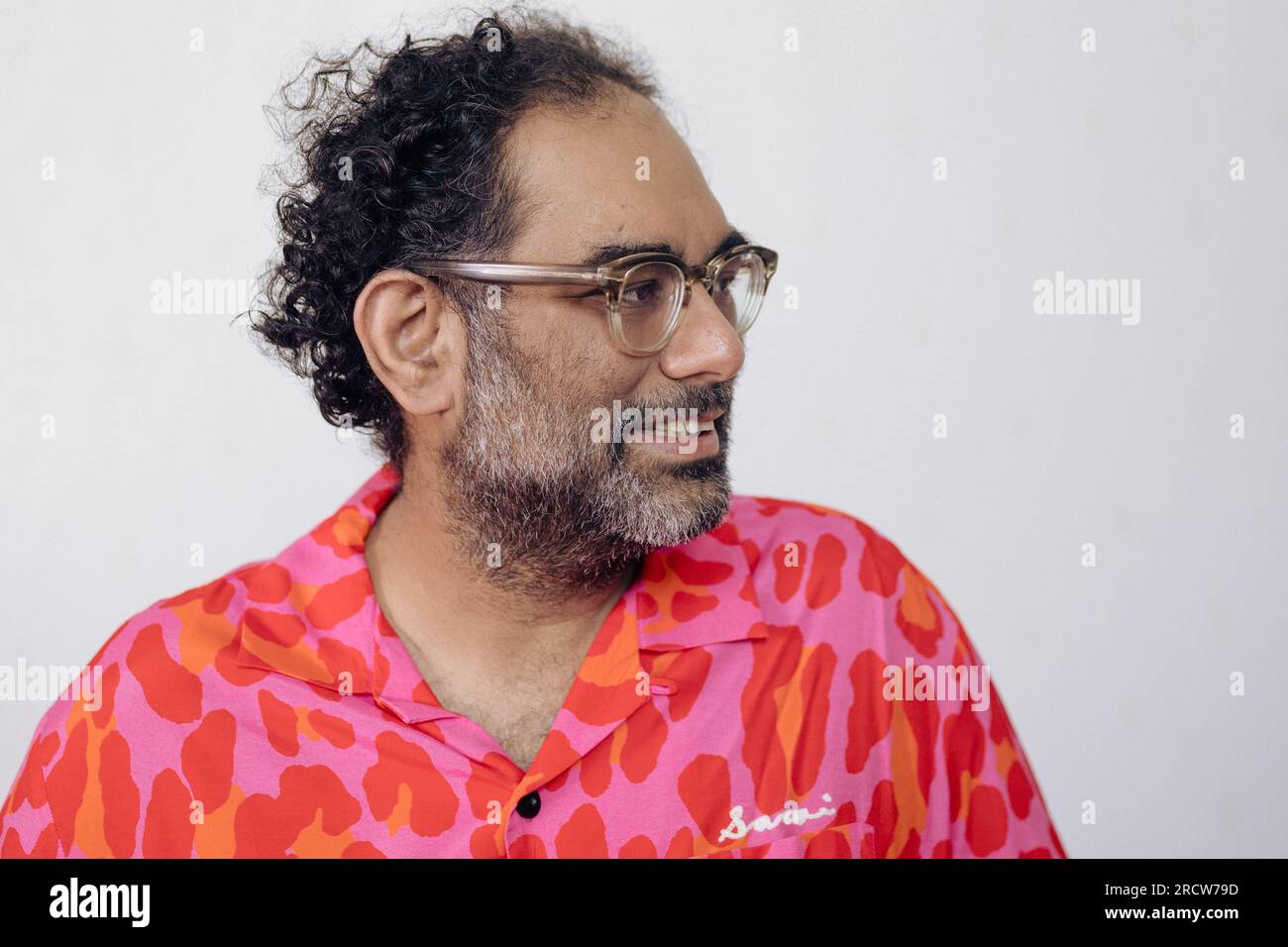 Gaggan Anand posa per un ritratto a casa sua, febbraio 2023, Bangkok, Thailandia. Foto Stock