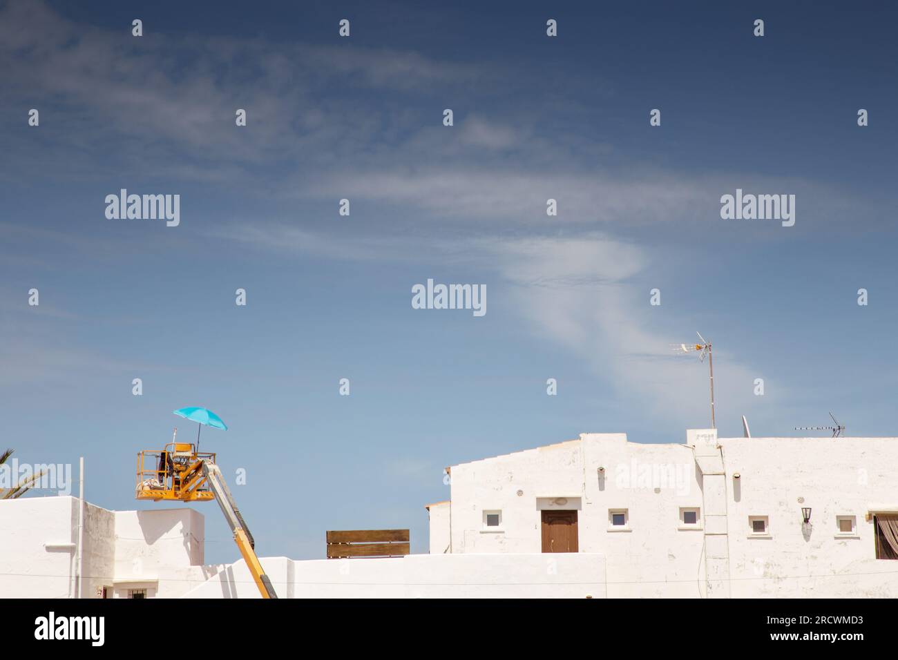 strade di edifici a calo del moro, mallorca spagna Foto Stock