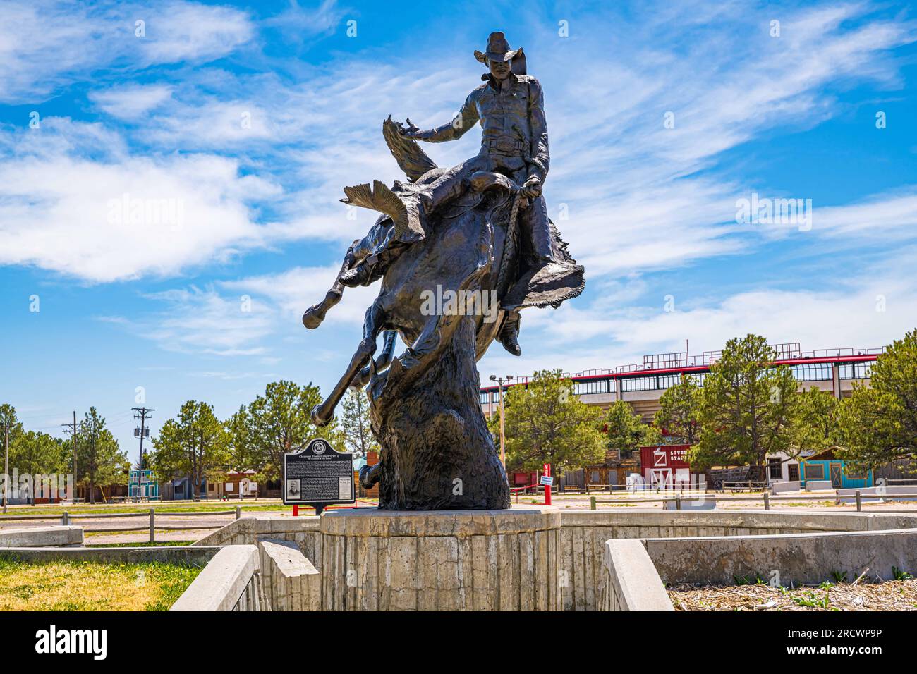 Wyoming, Wyoming, Wyoming, USA - 10 maggio 2022: The Cheyenne Frontier Days Foto Stock