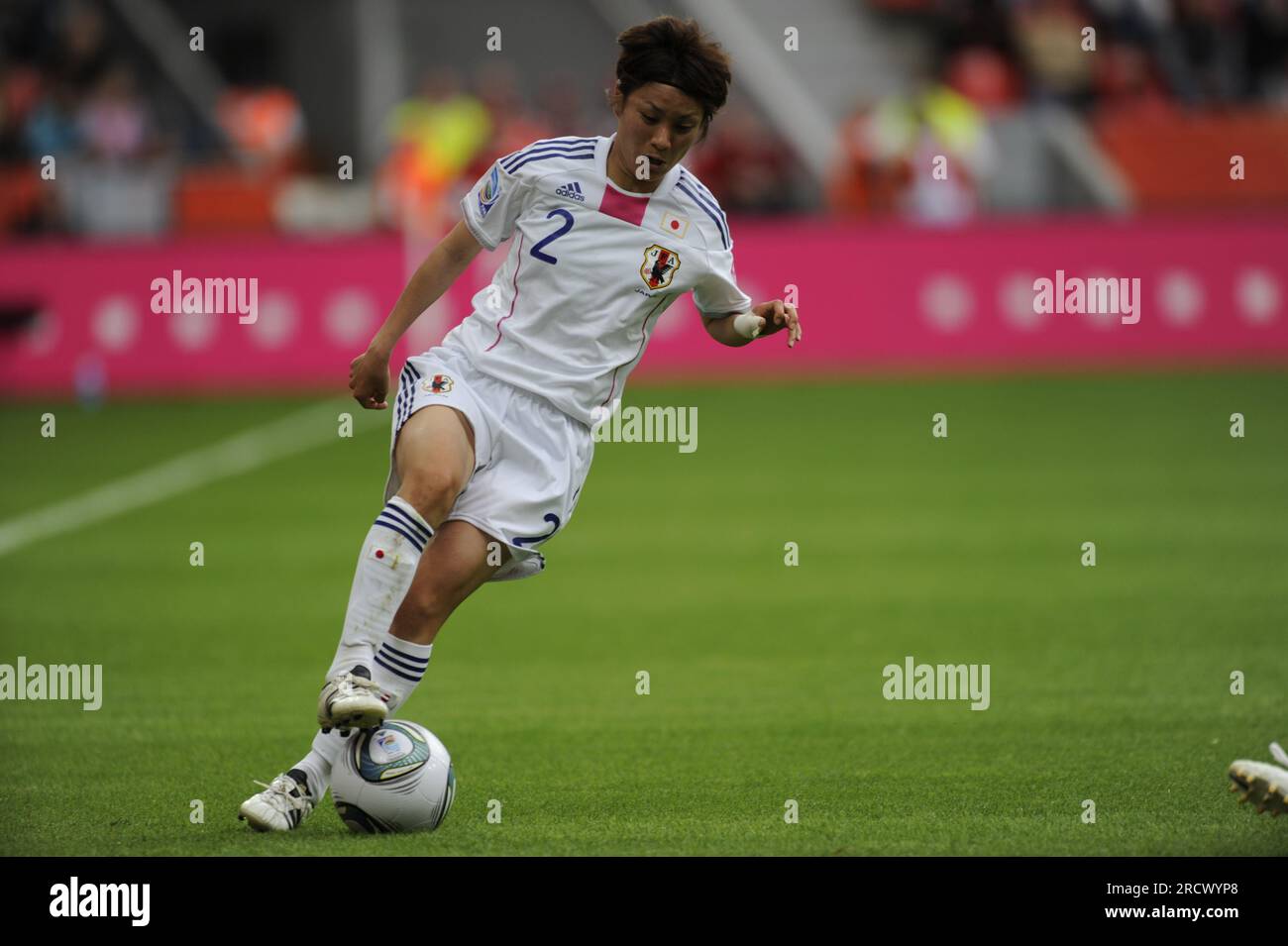 Yukari KINGA Giappone - Messico 4:0 1.7.2011 Fußball Frauen Weltmeisterschaft in Deutschland FIFA Women Worldcup 2011 - 26.6.-17.7.2011 Foto Stock