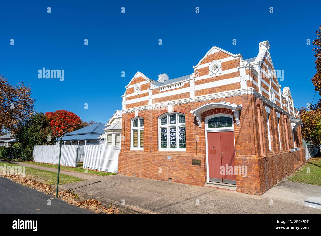 Edificio storico della Commercial Bank of Sydney, Allora, Queensland, Australia Foto Stock