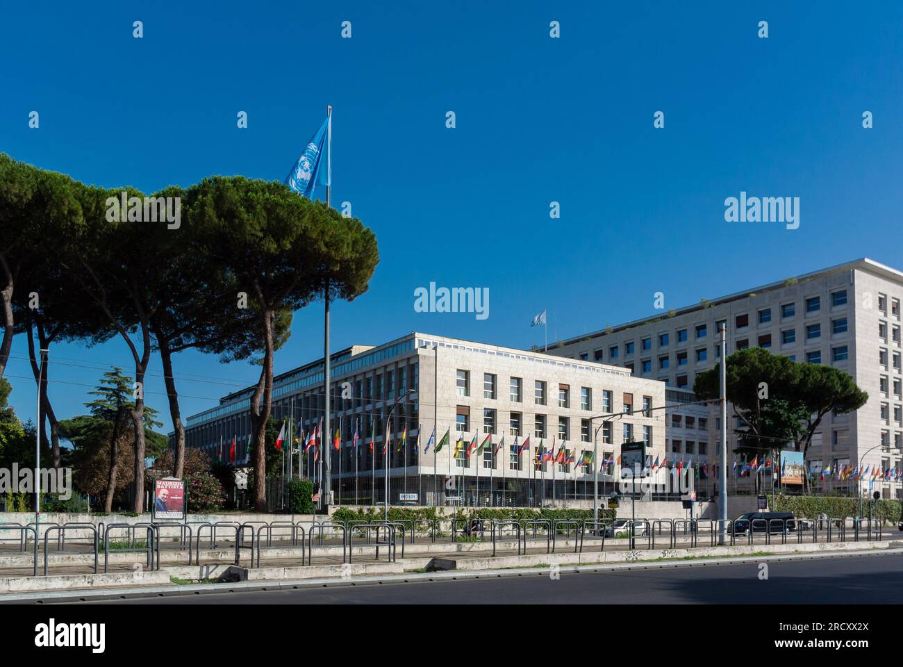 Roma, Lazio, Italia, United Nation FAO, Organizzazione delle Nazioni Unite per l'alimentazione e l'agricoltura, Organizzazione delle Nazioni Unite per l'alimentazione e l'agricoltura. Foto Stock