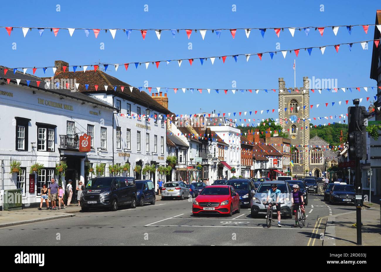 Hart Street, Henley-on-Thames Foto Stock