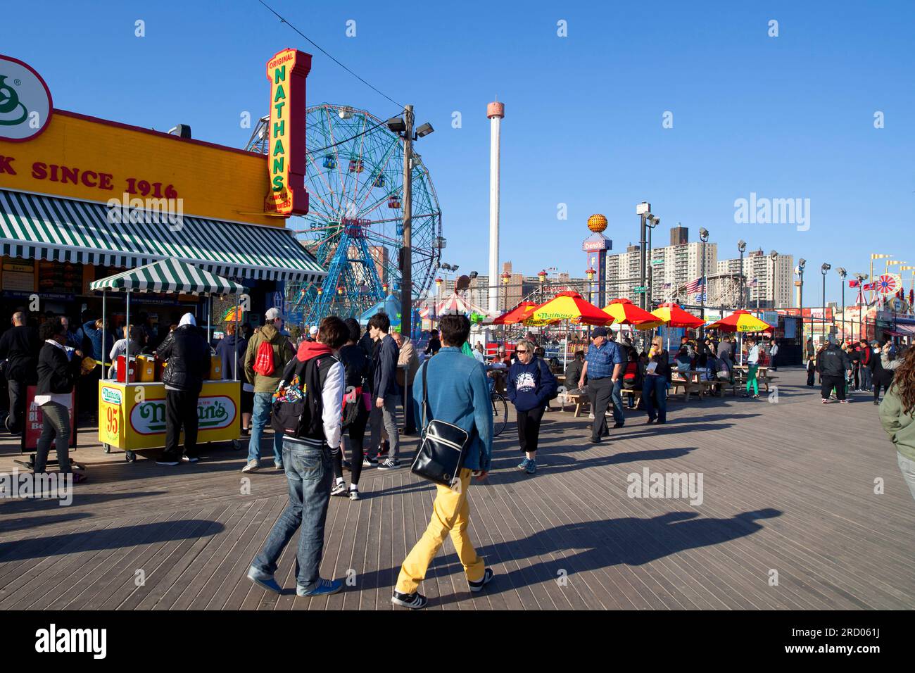 Coney Island, New York, Mid-Atlantic, Stati Uniti Foto Stock