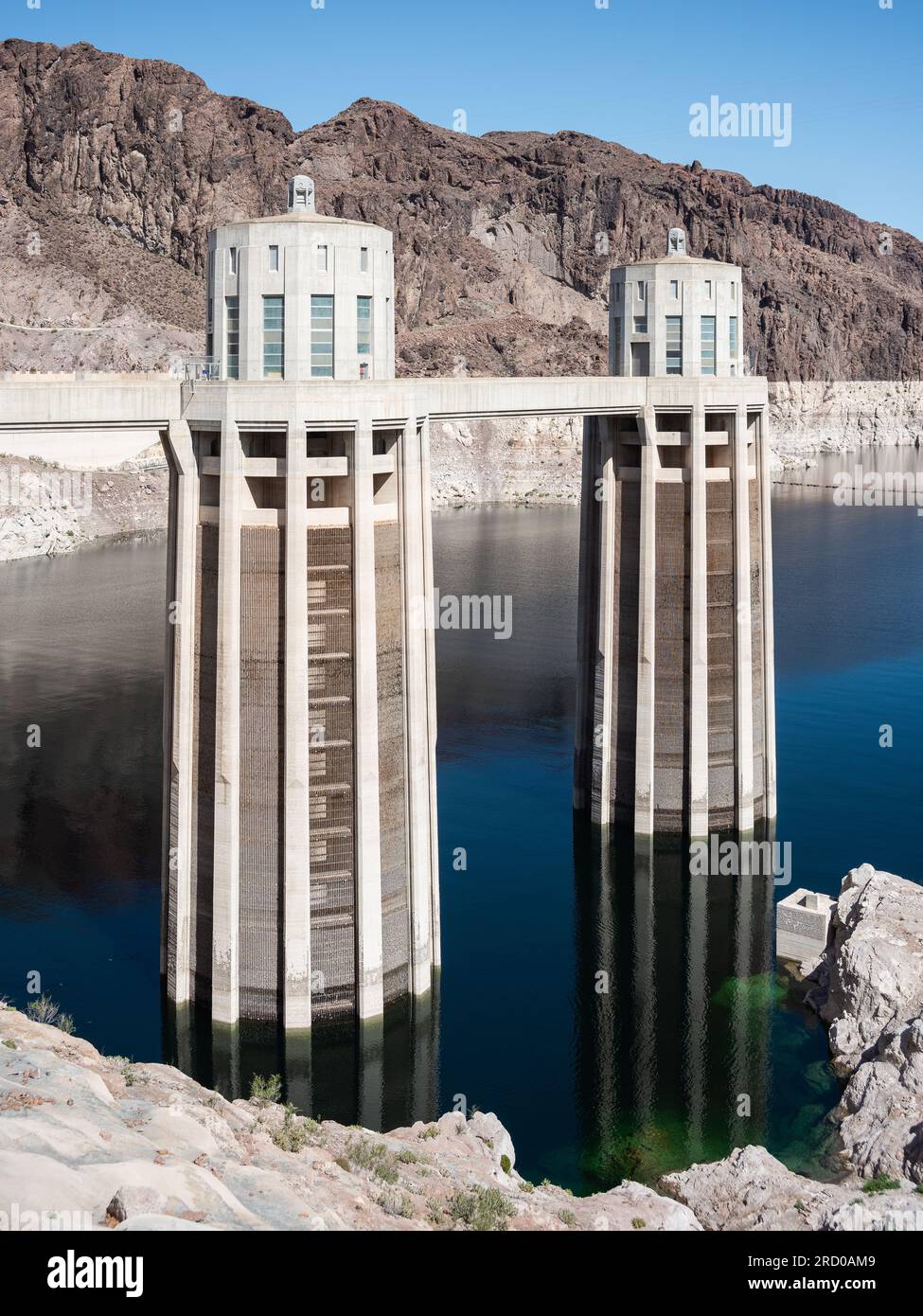 Infrastruttura della Diga di Boulder Foto Stock