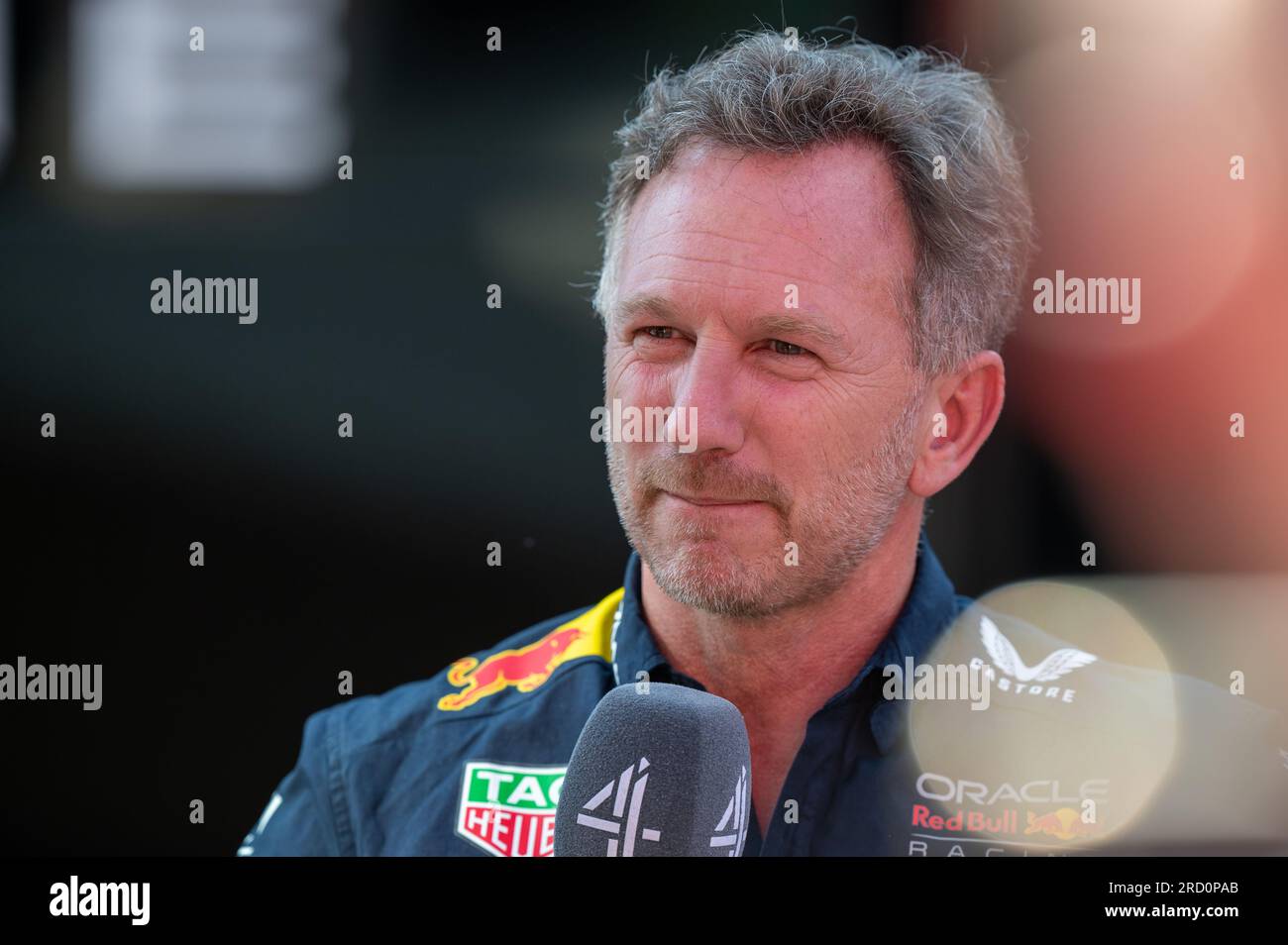 Silverstone, UK - venerdì 7 luglio 2023 - FORMULA 1 ARAMCO BRITISH GRAND PRIX 2023 - CHRISTIAN HORNER (REGNO UNITO) - Oracle Red Bull Racing Team Foto Stock