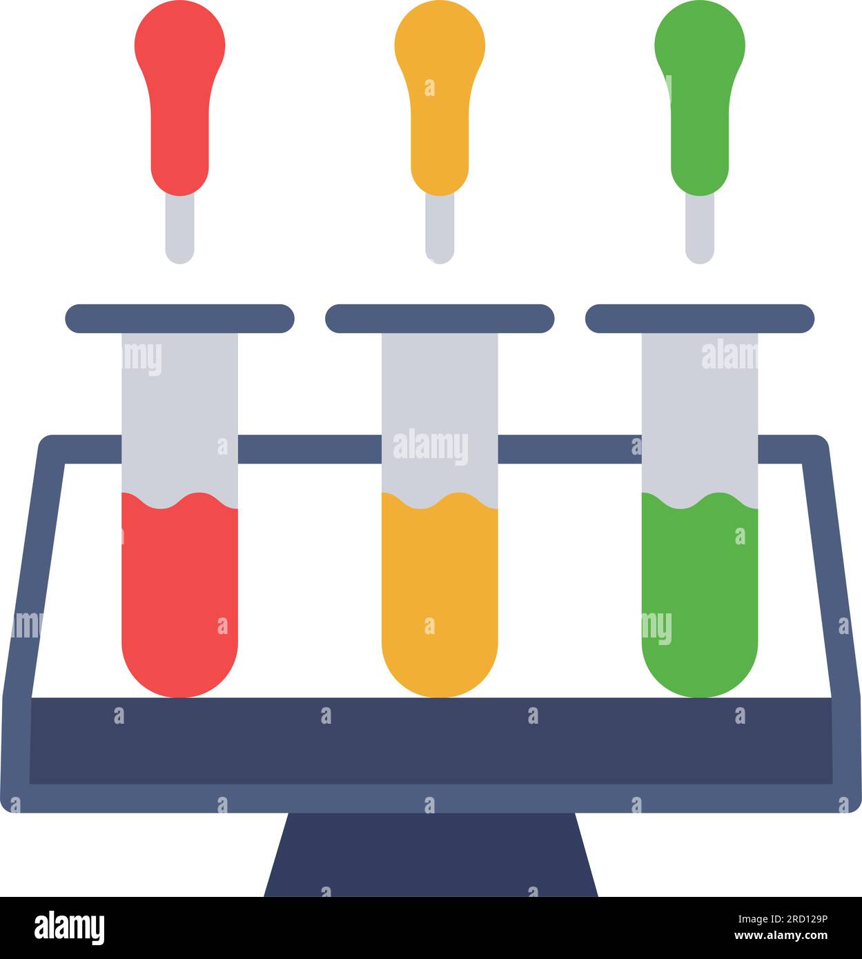 Immagine icona Quantum Dot. Illustrazione Vettoriale