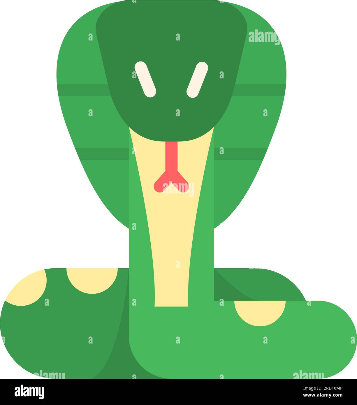 Immagine icona Serpent. Illustrazione Vettoriale