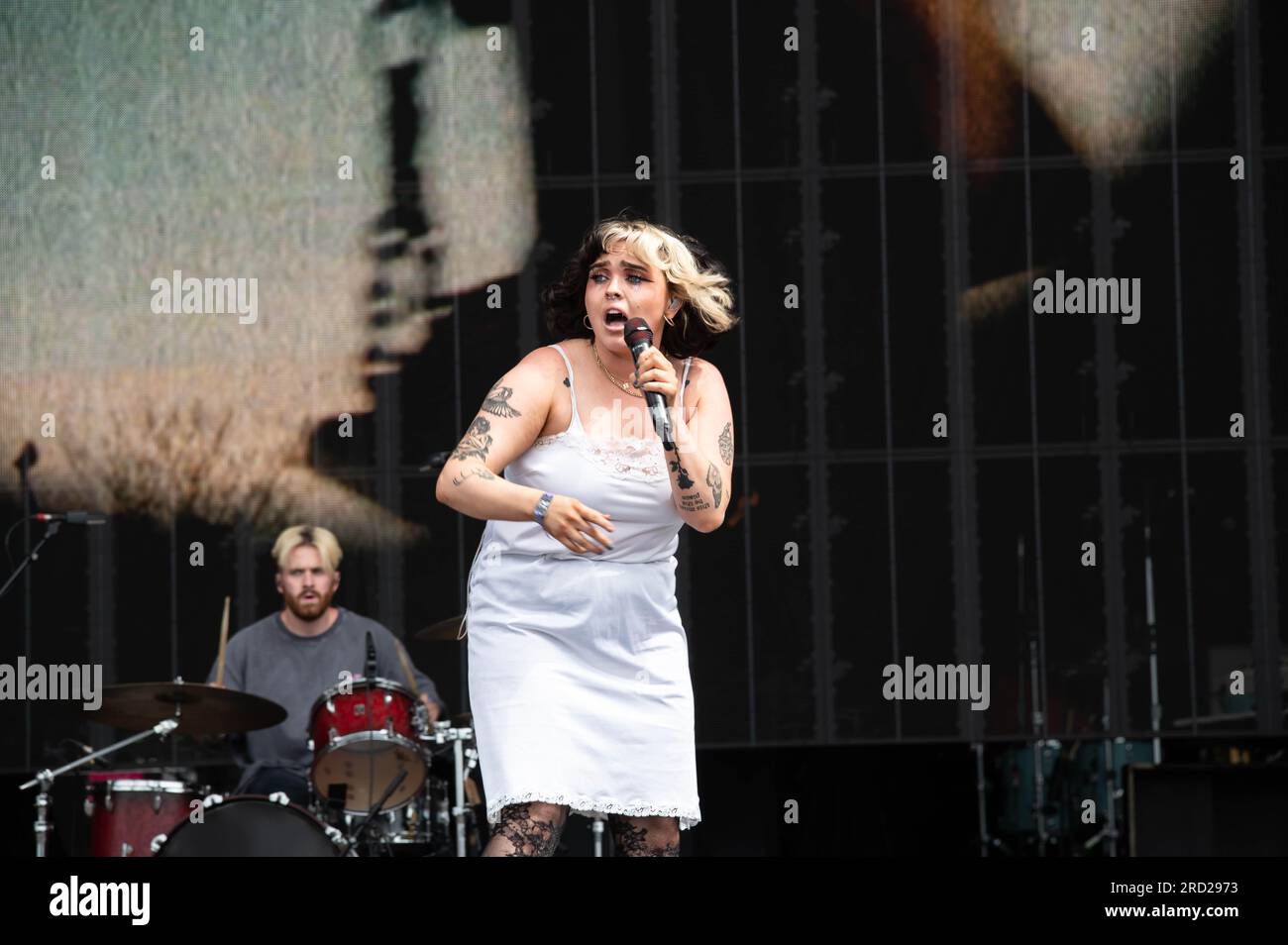 I Crawlers si esibiscono al TRNSMT al Glasgow Green Glasgow Foto Stock