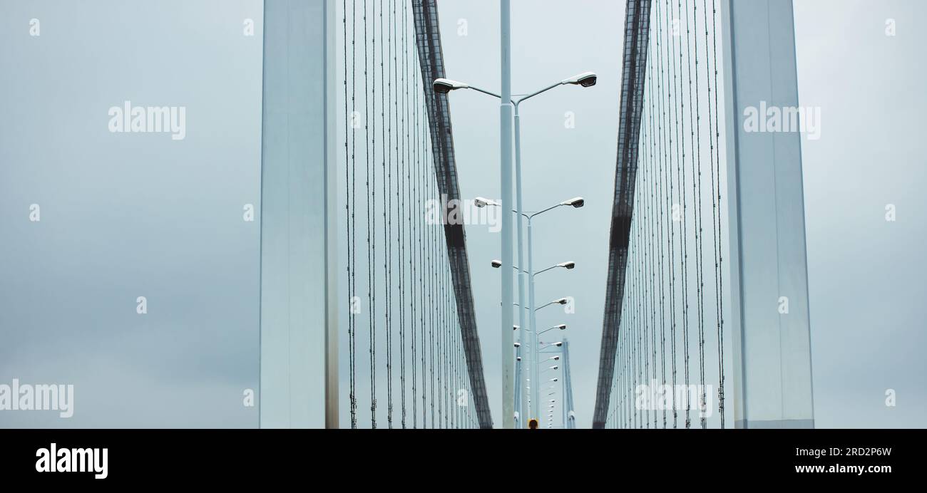 dettaglio di un ponte Foto Stock