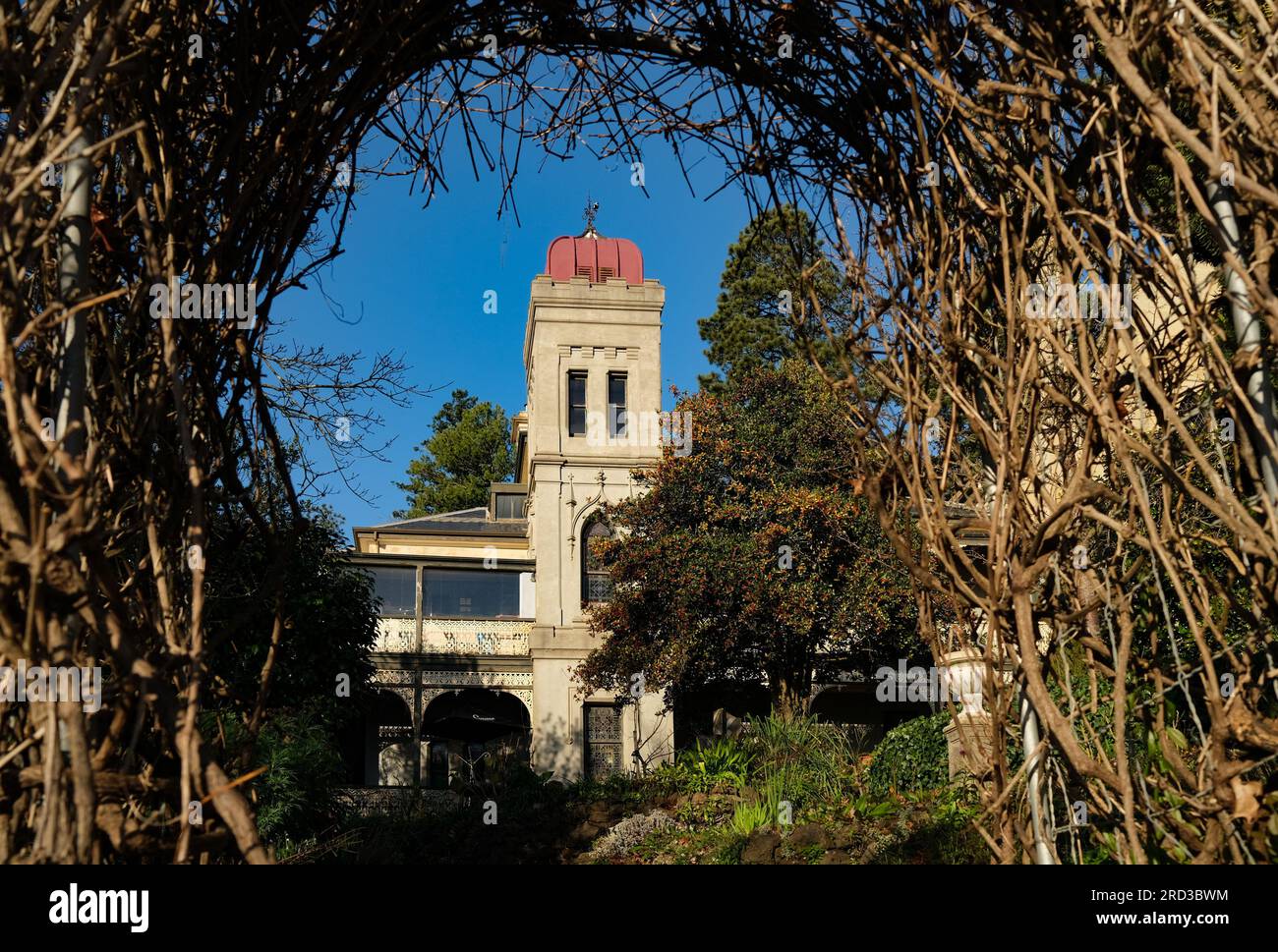 Il Convent Cafe and Gallery a Daylesford, Victoria, Australia Foto Stock