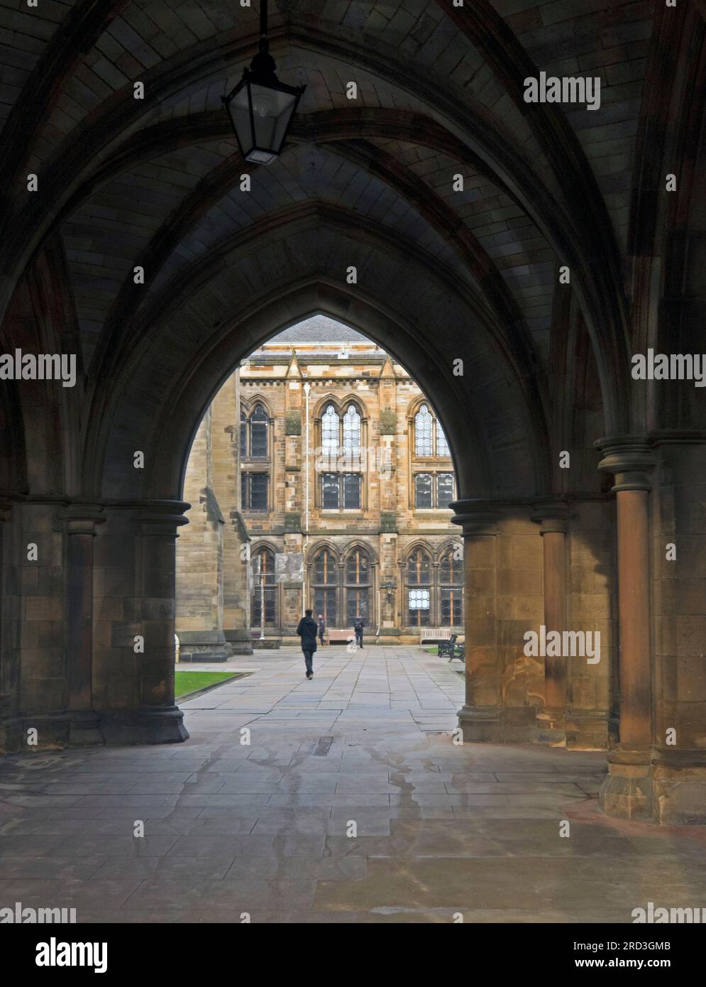 Università di Glasgow Foto Stock