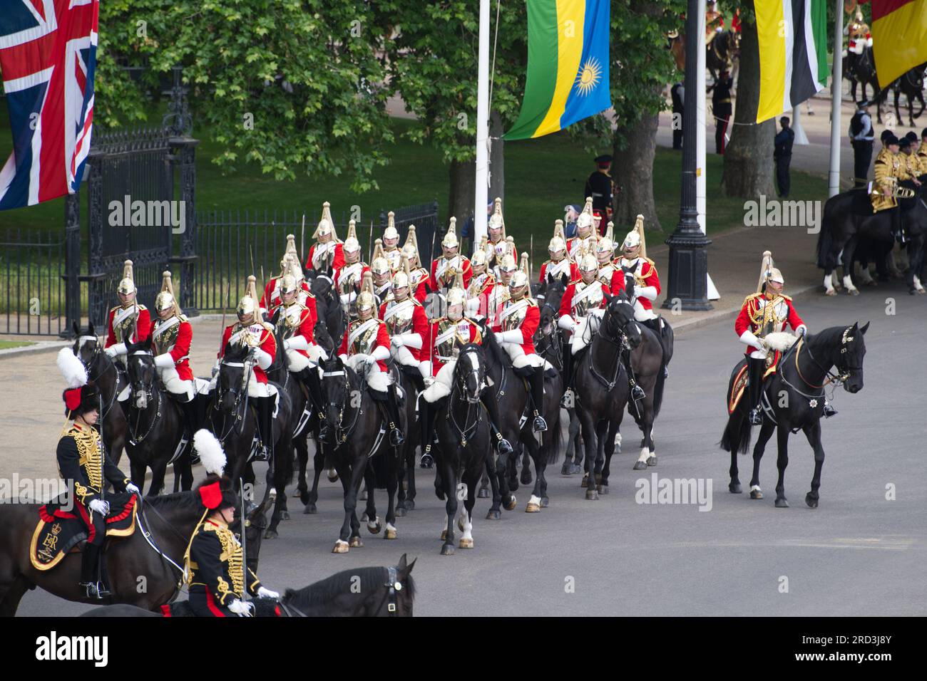 Trooping the Colour - Colonnello's Review 2022 Foto Stock