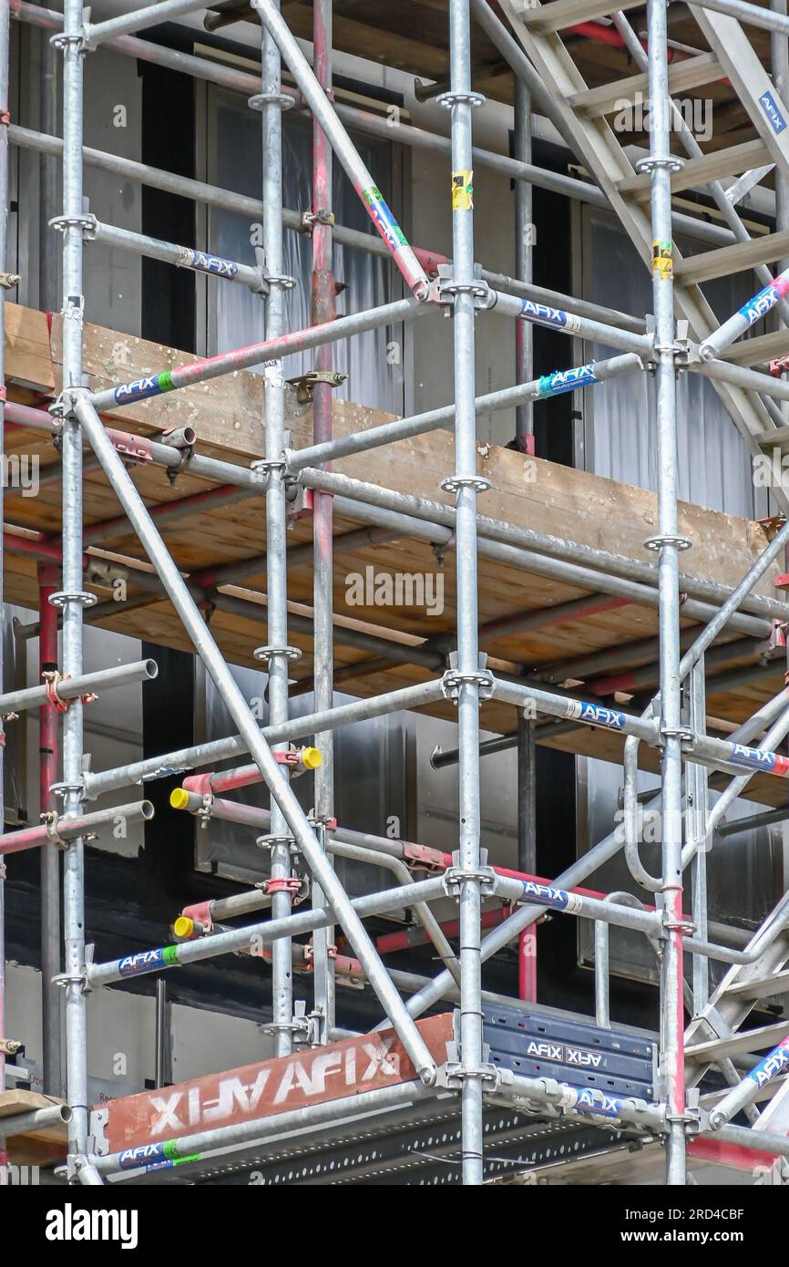 Cantiere di nuove case a Rochford chiuso, Newham, Londra Foto Stock