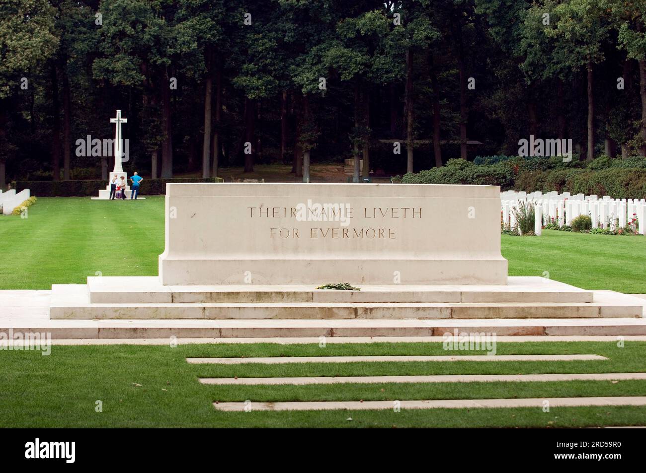 Airborne Cemetery, Oosterbeek, Paesi Bassi, Fallen Cemetery, Military Cemetery Foto Stock