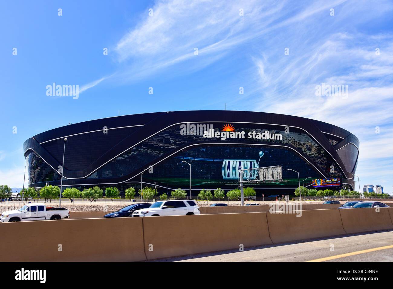 Allegiant Stadium, sede della squadra di football della NFL, i Raiders, Las Vegas, Nevada. Foto Stock