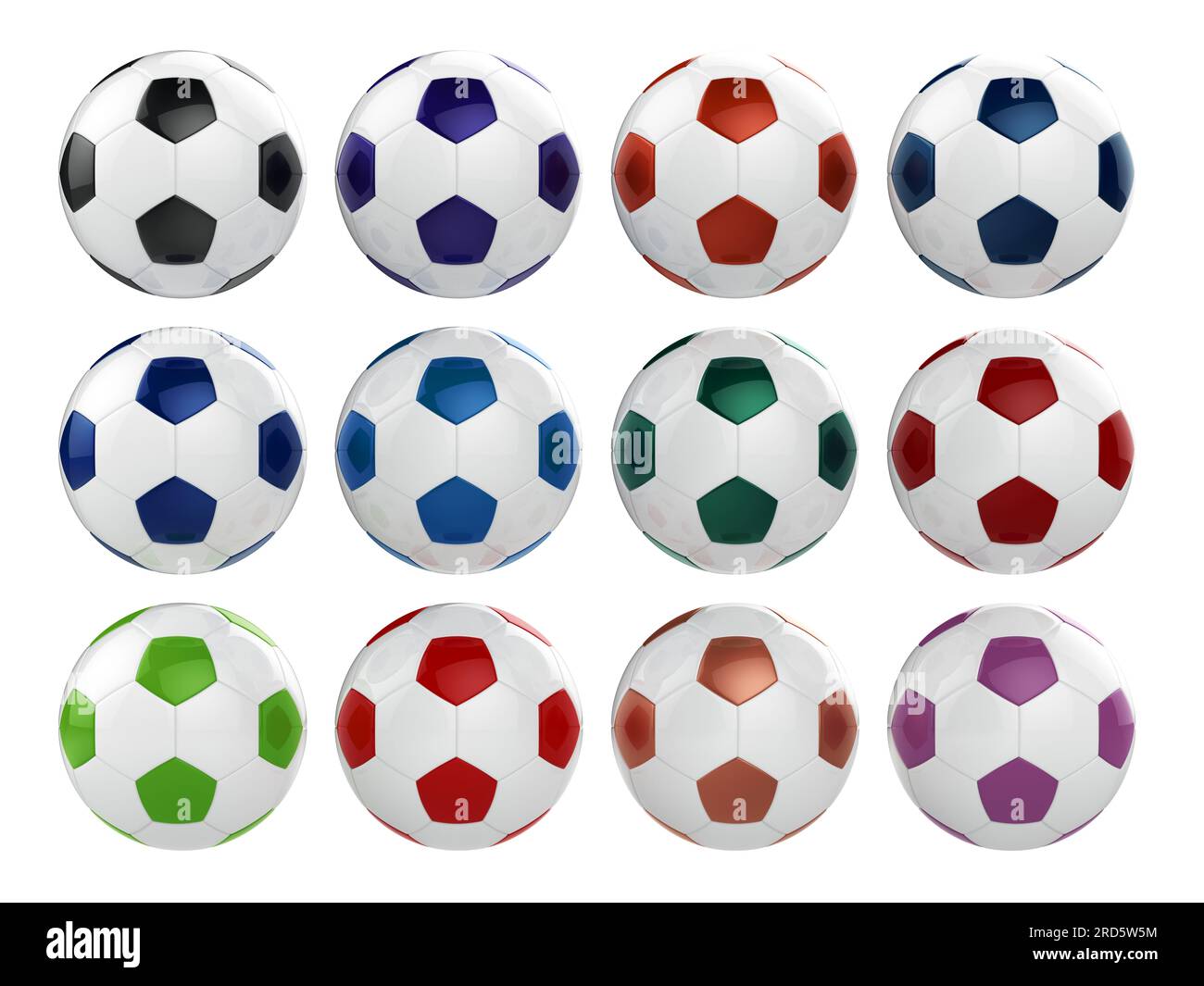 pallone da calcio Foto Stock