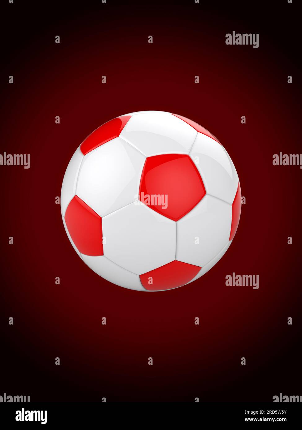 pallone da calcio Foto Stock