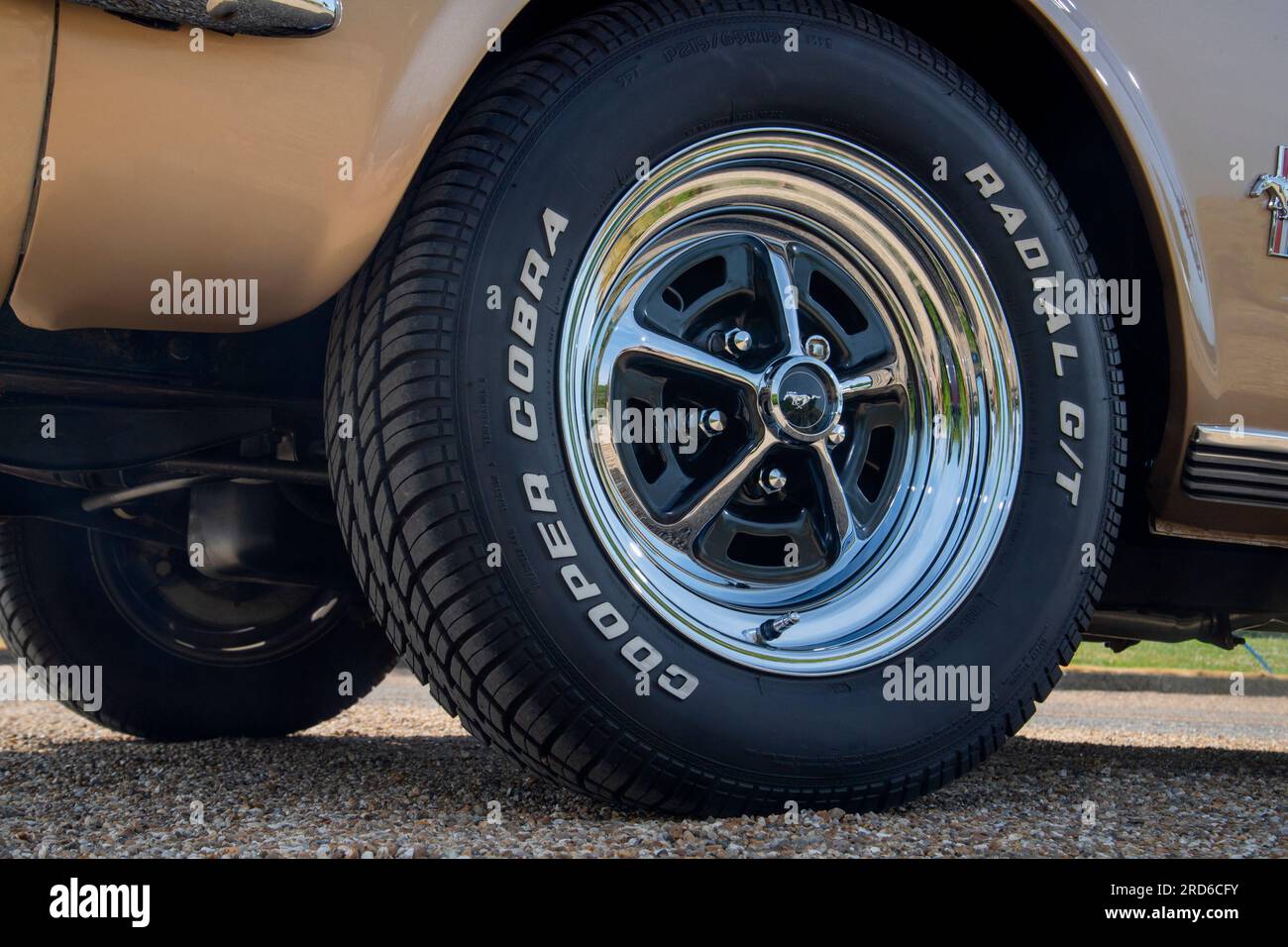 1965 Ford Mustang 289 auto americana classica di prima generazione Foto Stock