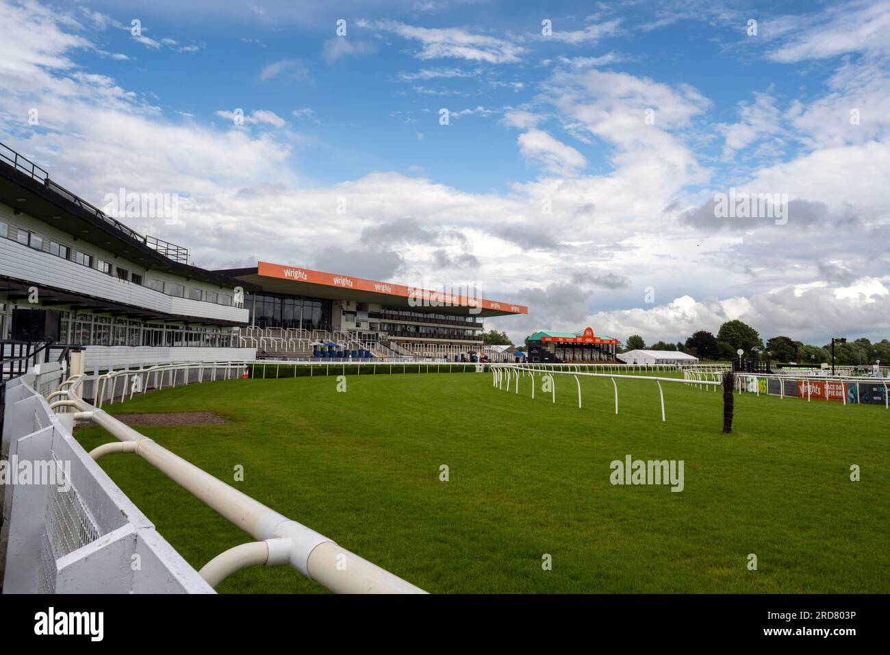 Uttoxeter Racecourse, Wood Lane, Uttoxeter, Staffordshire, Inghilterra, REGNO UNITO Foto Stock