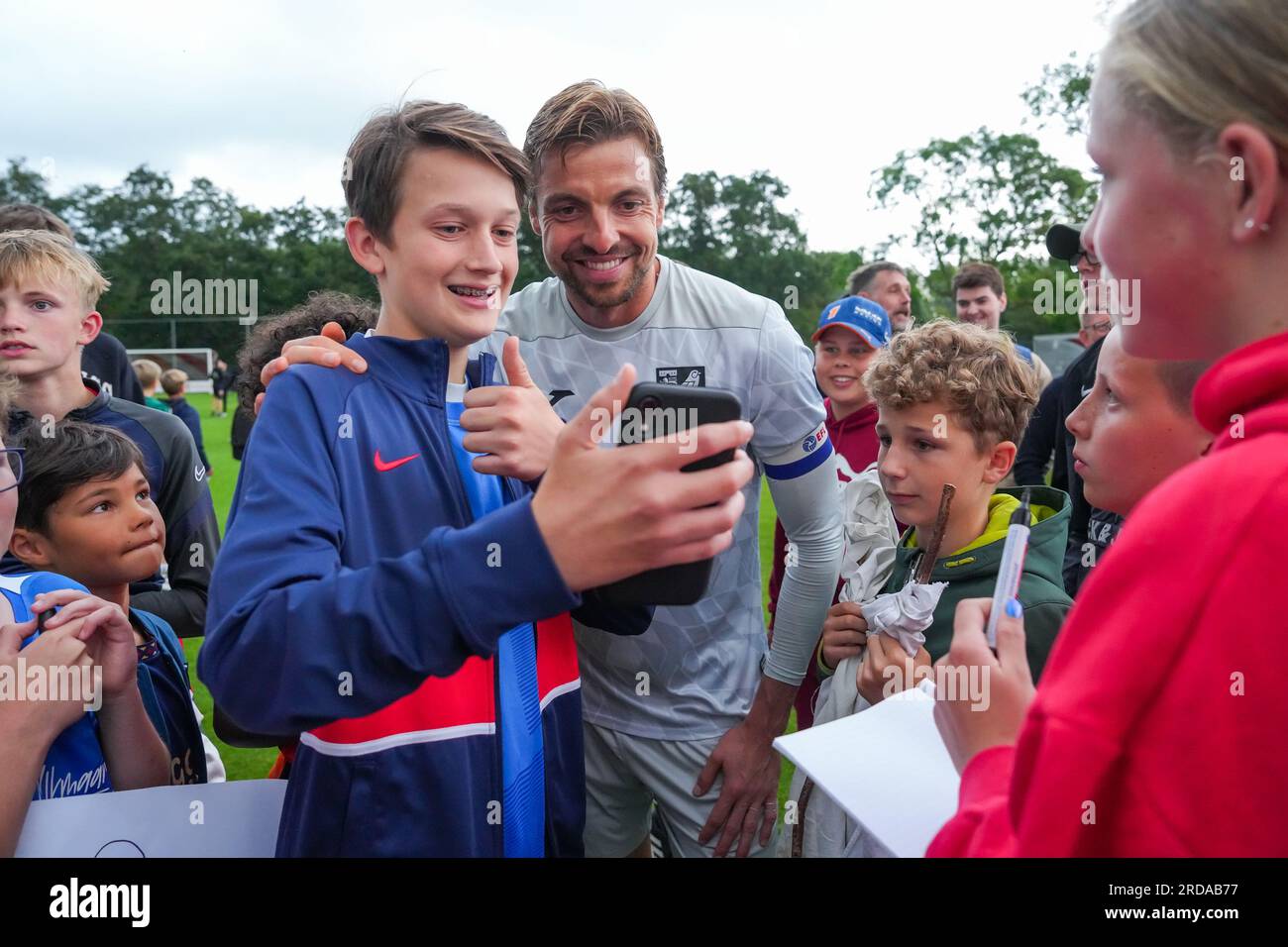 DIRKSHORN - Tim Krul durante l'amichevole tra AZ Alkmaar e Norwich City FC al VV Dirkshorn Sports Complex il 19 luglio 2023 a Dirkshorn, Paesi Bassi. AP | altezza olandese | ed VAN DE POL Foto Stock