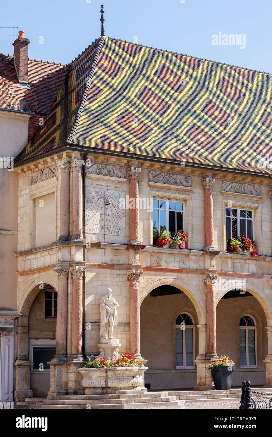 Mairie de Gray, Gray Vesoul Haute-Saone Bourgogne-Franche-Comte Francia Foto Stock