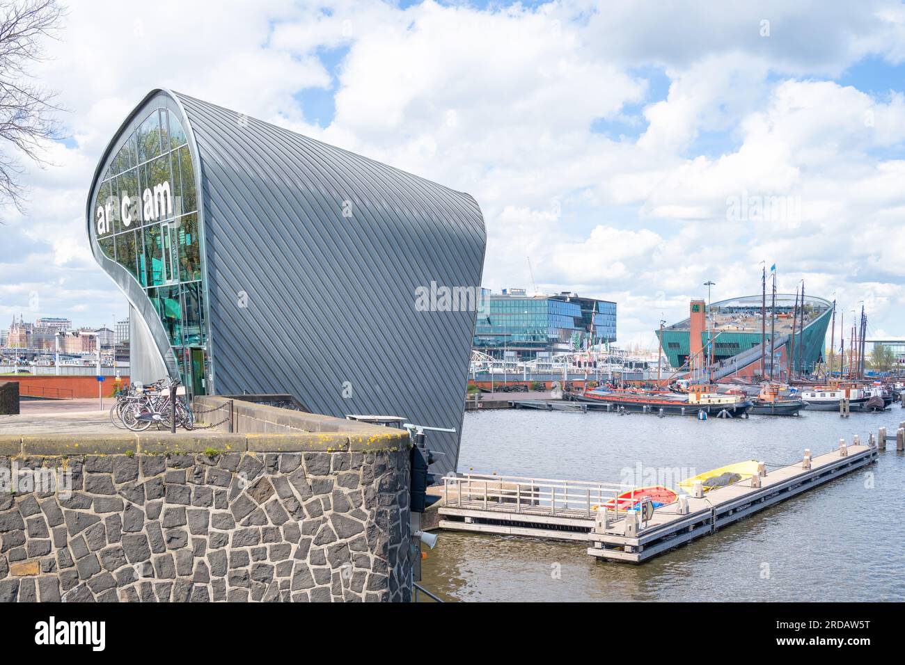Amsterdam, Paesi Bassi - Galleria d'arte ARCAM di René van Zuuk Foto Stock