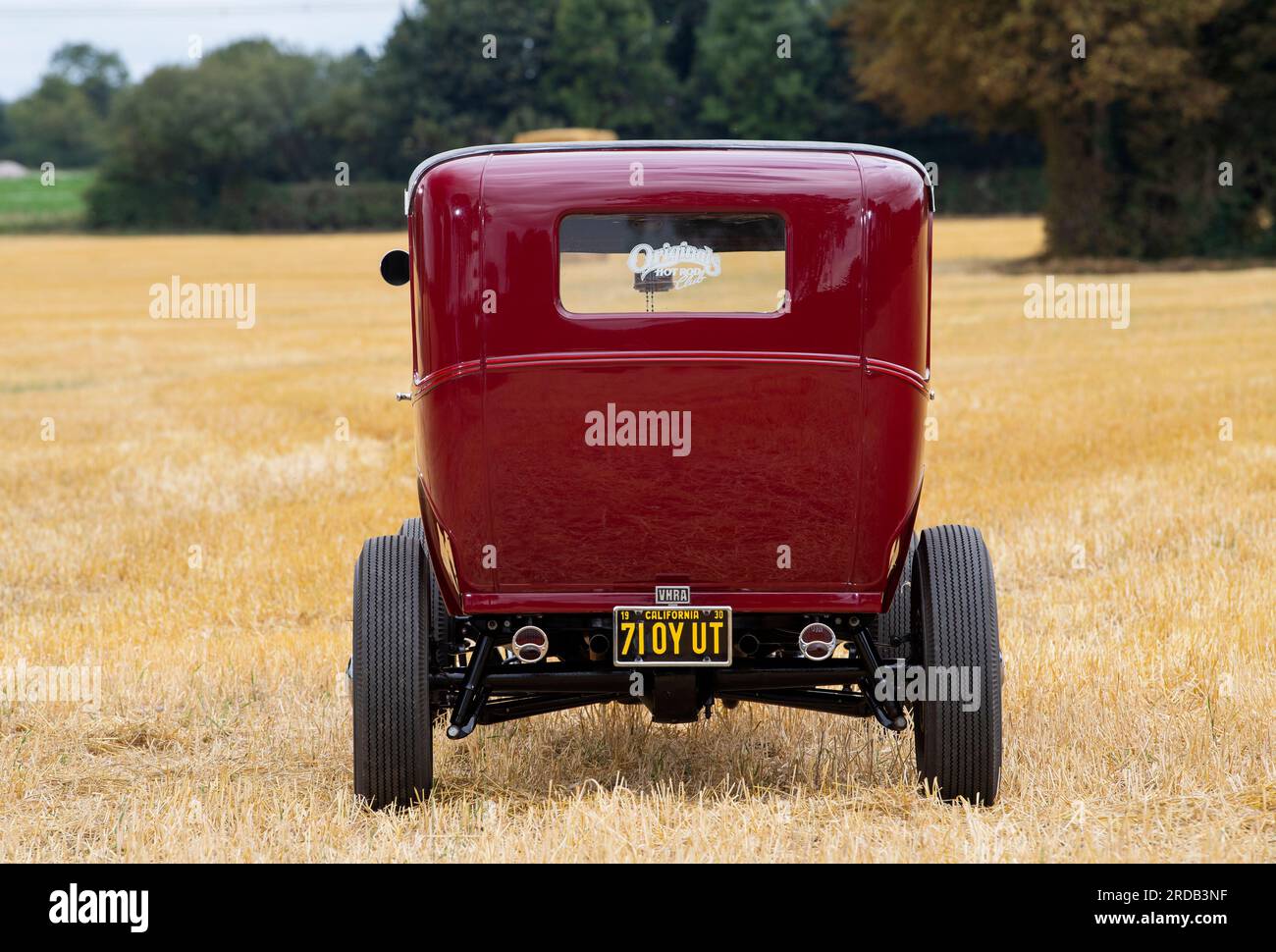 1930 Ford modello berlina hot rod Foto Stock