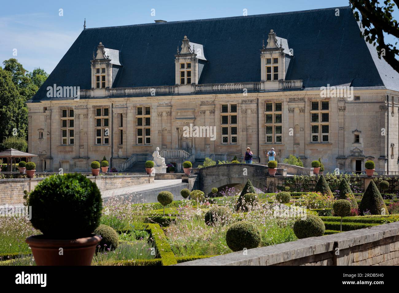 Château du Grand Jardin Joinville Saint-Dizier Haute-Marne grande Est Francia Foto Stock