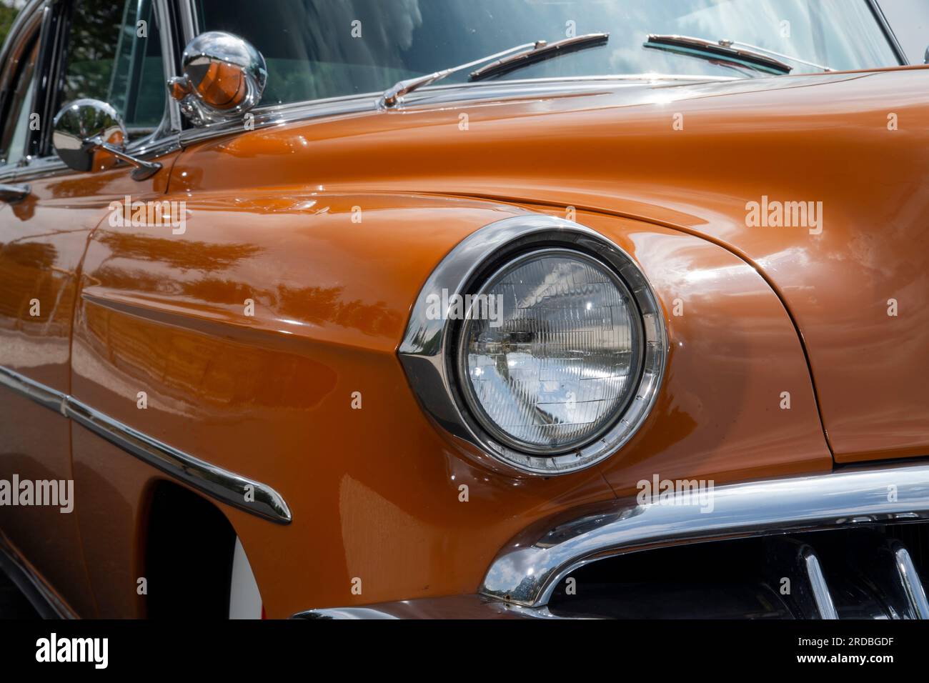 Chevy bel Air 1954, classica auto americana personalizzata Foto Stock
