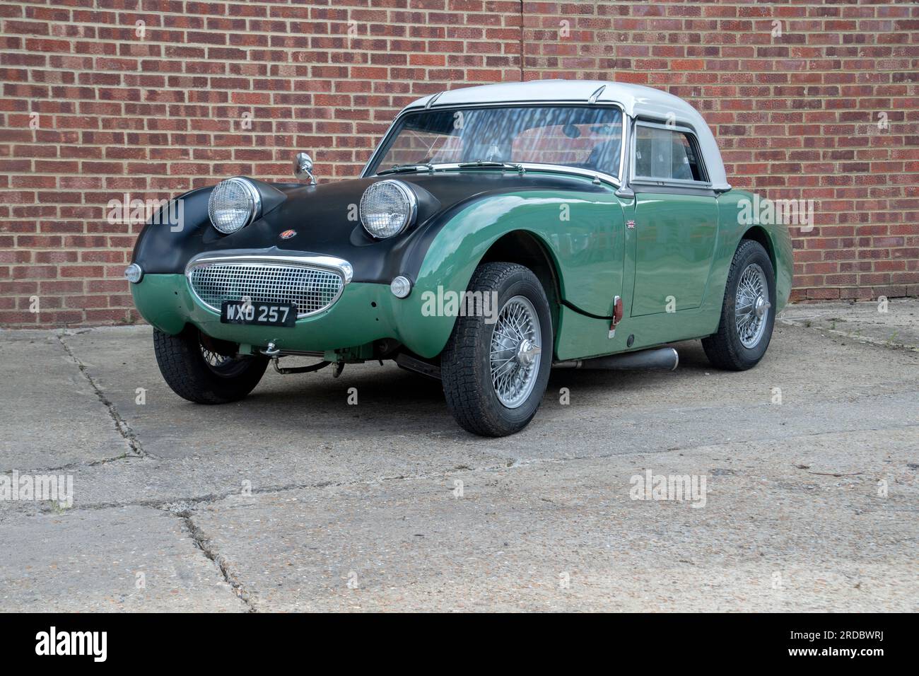 1959 Frogeye Sprite, classica auto sportiva britannica Foto Stock