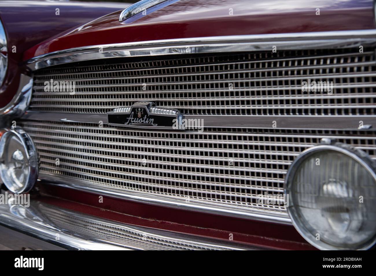 1965 Austin A60 Cambridge classica carrozzina Farina British Family car Foto Stock