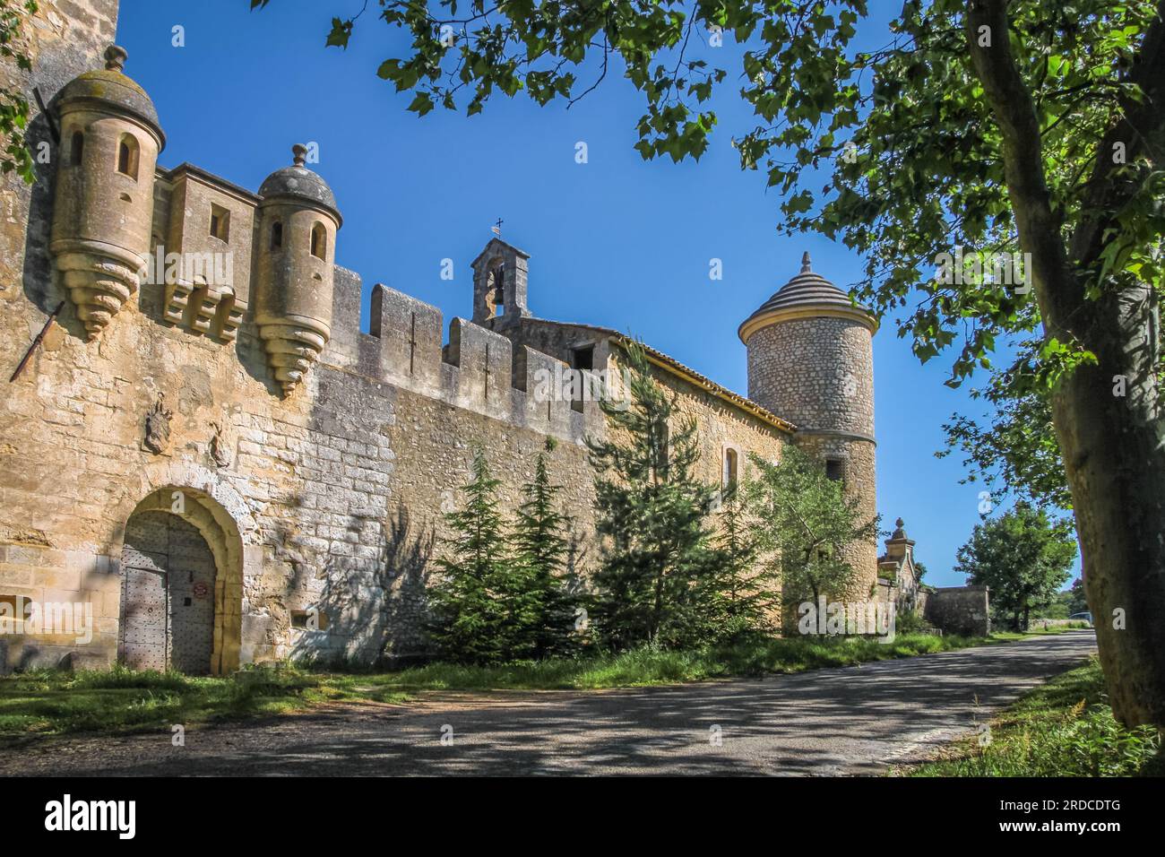Geografia / viaggi, Francia, Provenza, Lioux, Chateau de Javon a Lioux, Vaucluse, Provenza, ULTERIORI-DIRITTI-AUTORIZZAZIONE-INFO-NON-DISPONIBILE Foto Stock