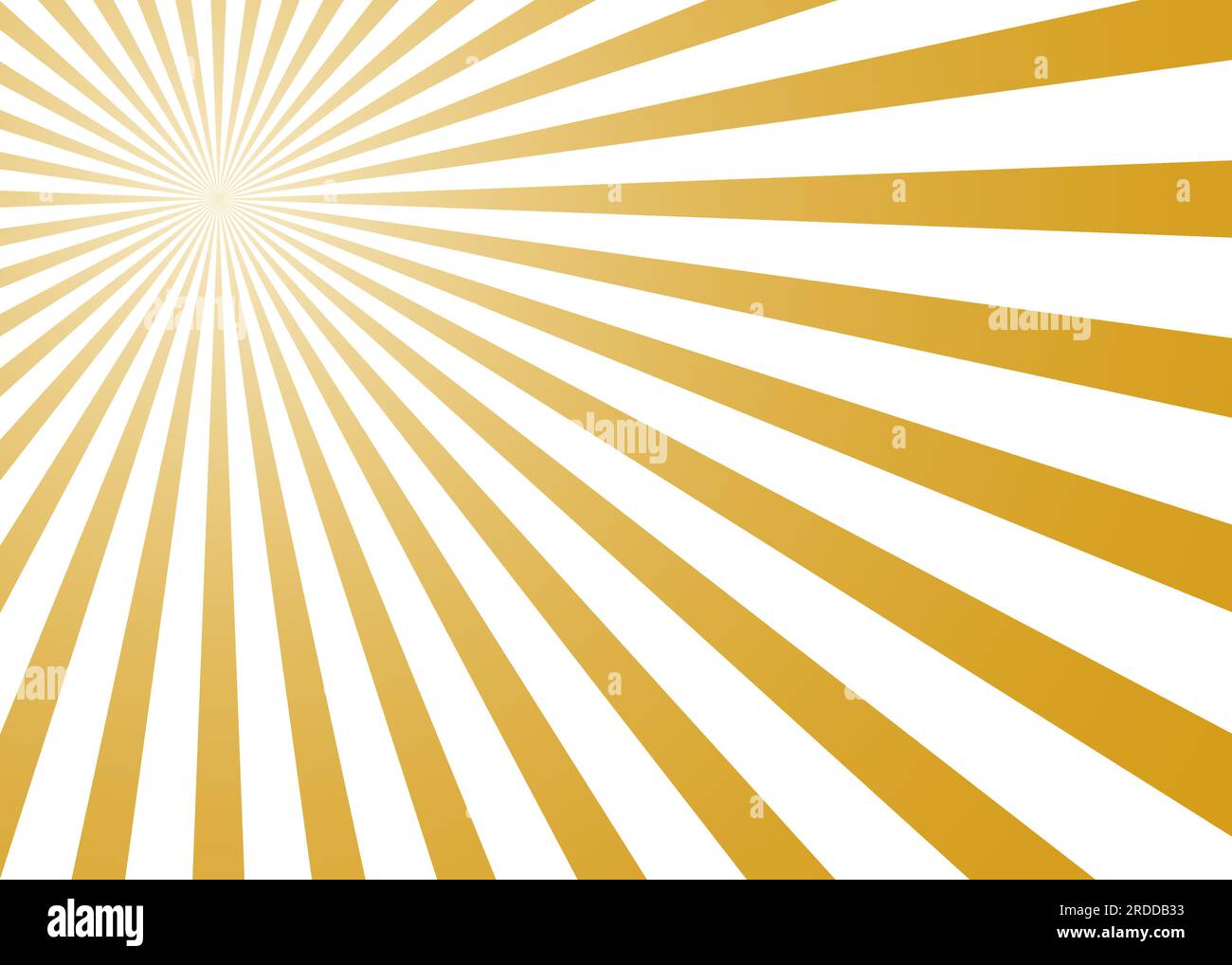 Astratto giallo sole raggi sfondo Illustrazione Vettoriale