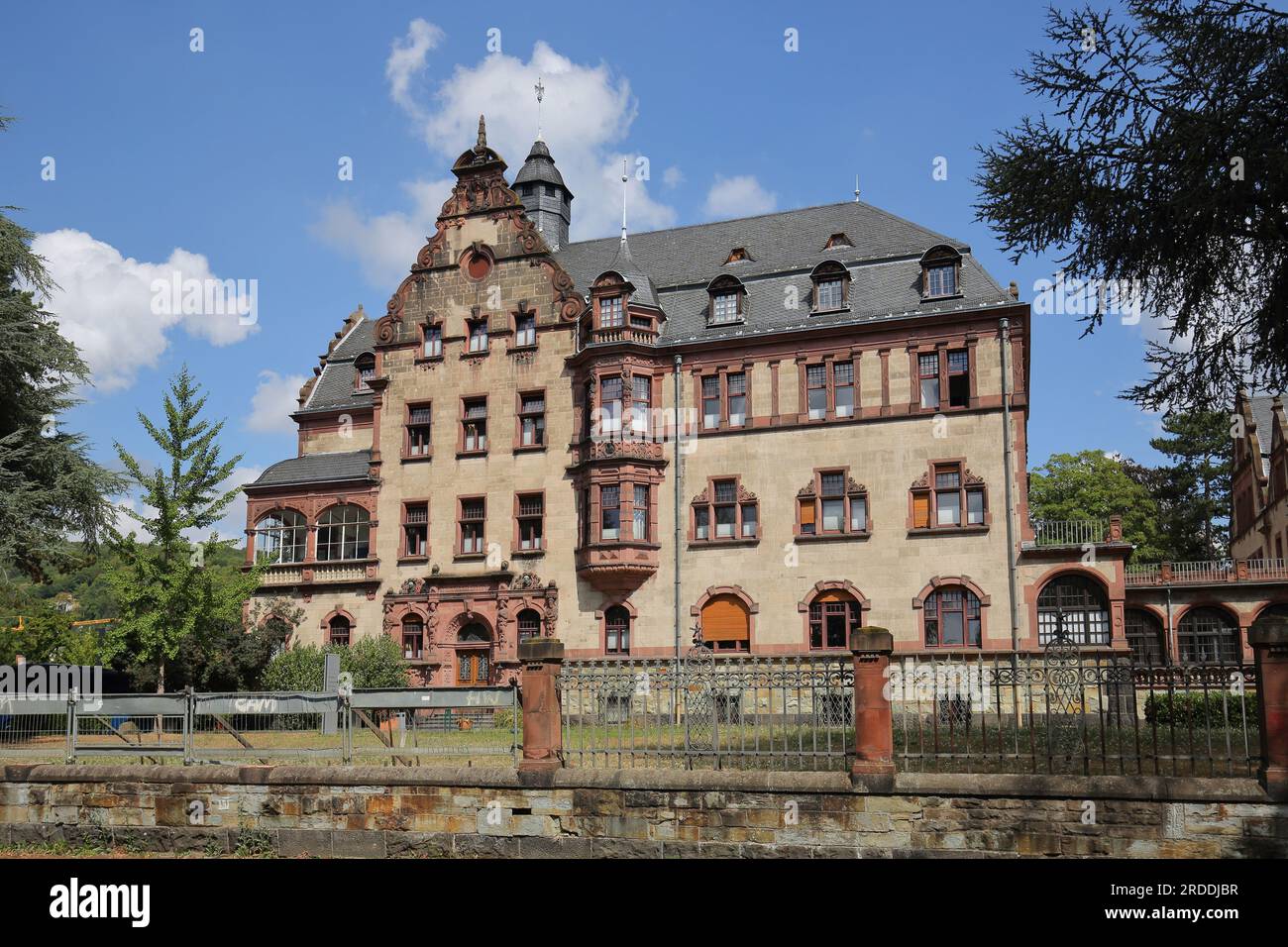 Centro di fisica costruito nel 1903, Hölterhoffstift, Bad Honnef, Renania settentrionale-Vestfalia, Germania Foto Stock