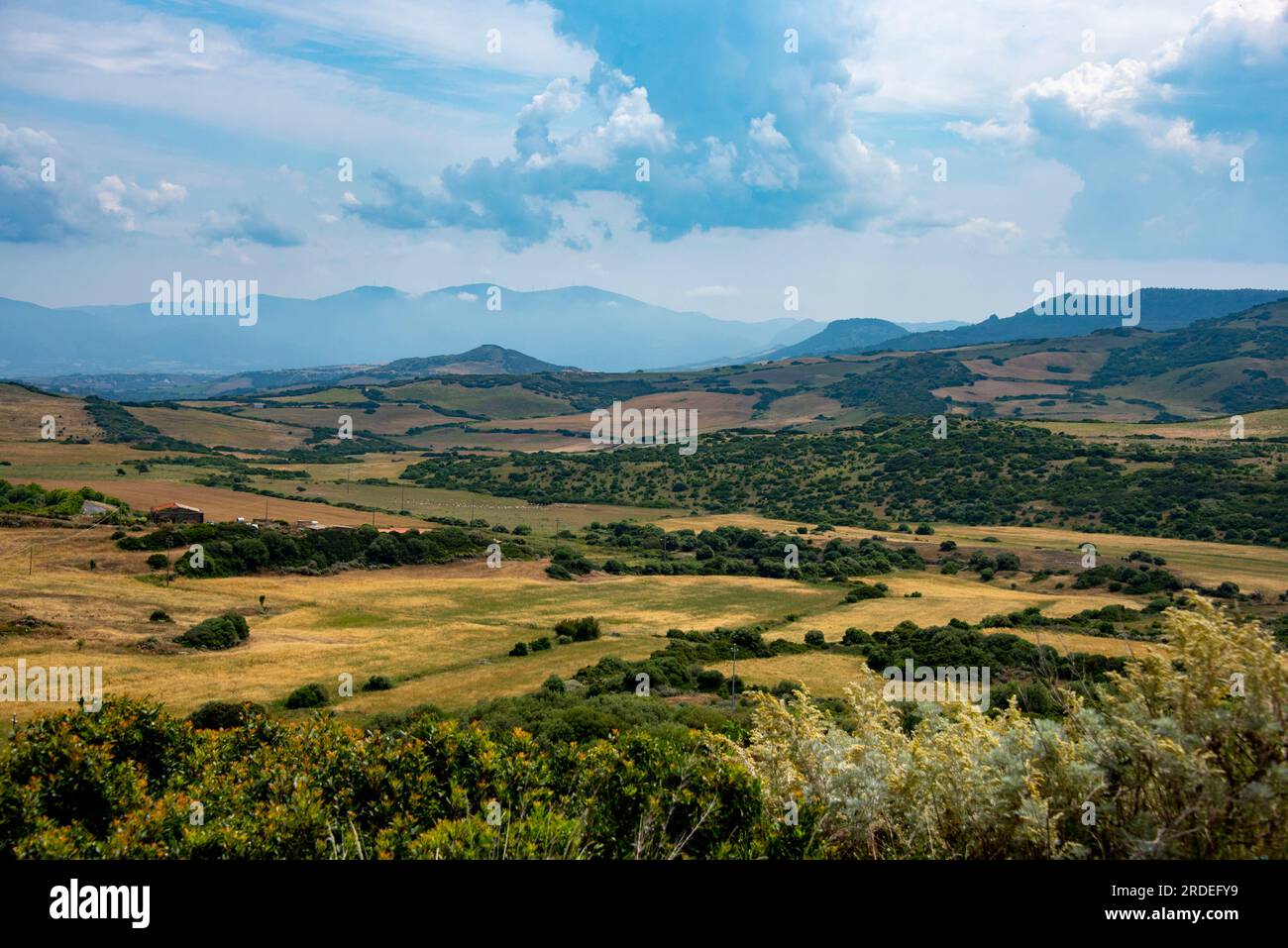 Provincia di Olbia Tempio - Sardegna - Italia Foto Stock