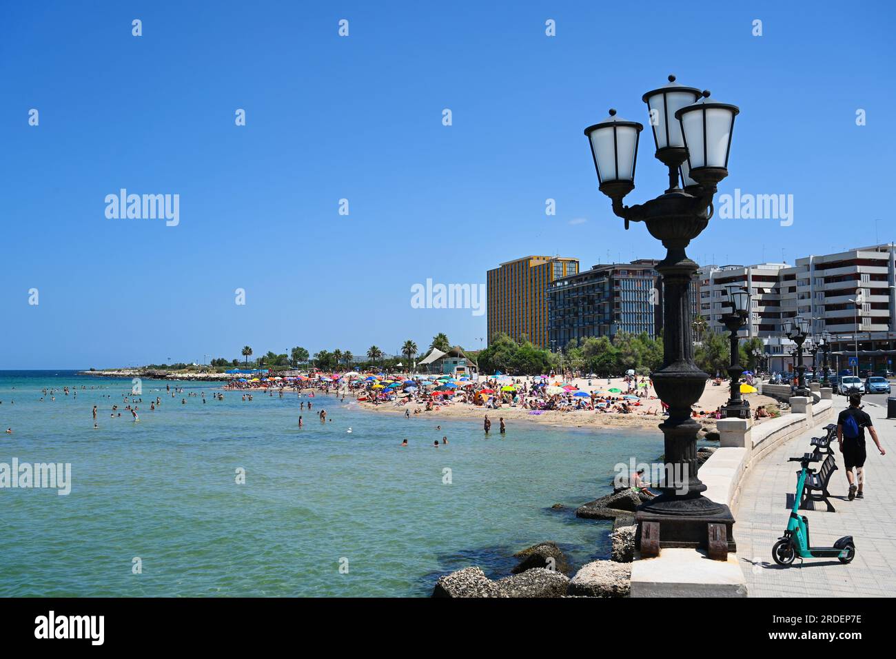 Spiaggia di pane e Pomodoro Foto Stock