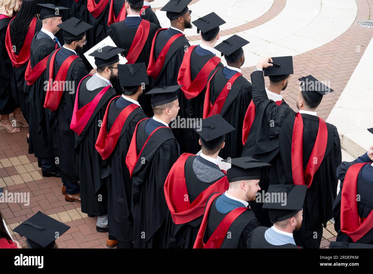 University of Warwick Graduation Day. Foto Stock