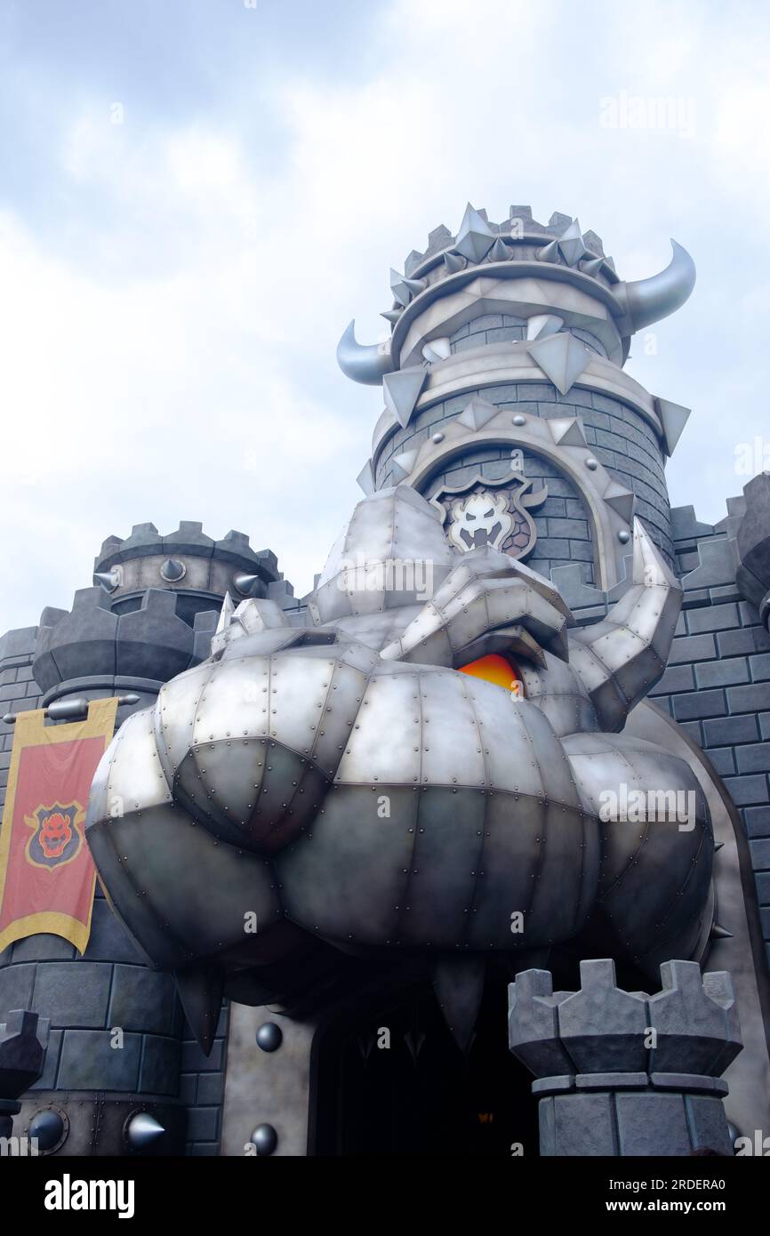 Super Nintendo World è un'area a tema degli Universal Studios Japan Foto Stock