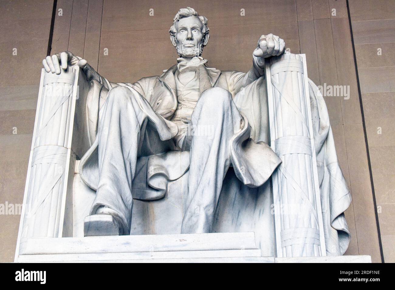 Il Lincoln Memorial, Washington Foto Stock