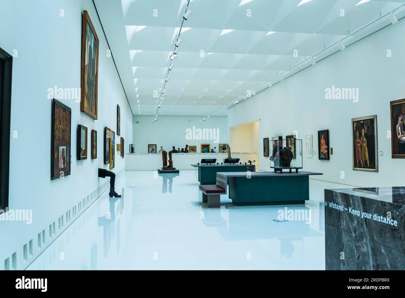 Galleria d'arte moderna e contemporanea, Royal Museum of fine Arts, Anversa, Belgio Foto Stock